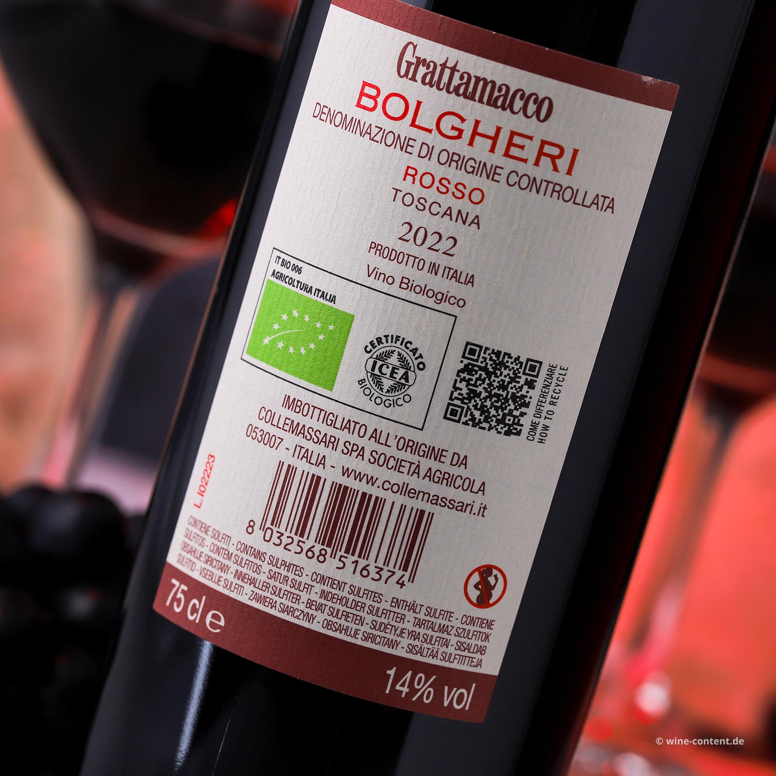Bolgheri Rosso 2022 Bio