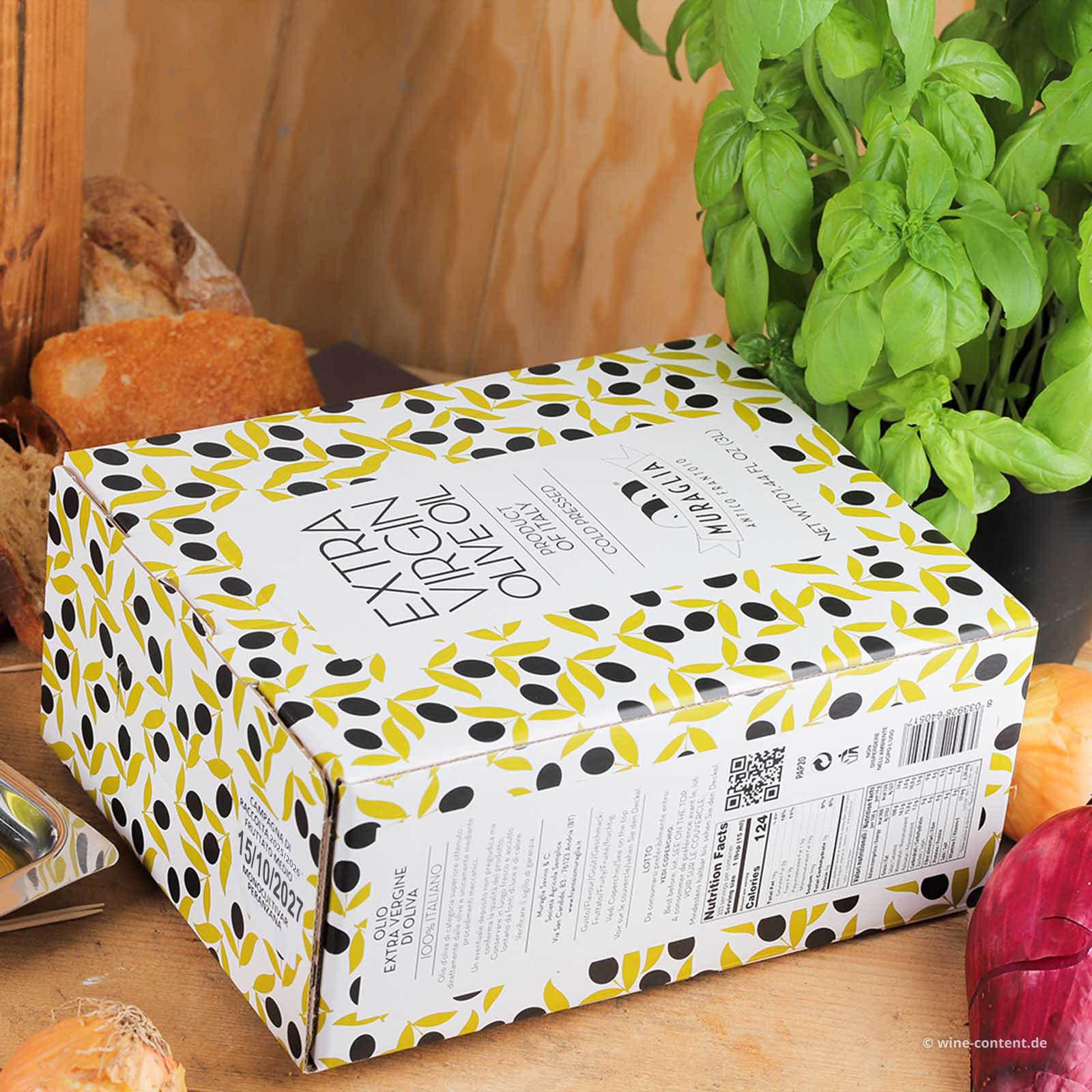 3 L Olivenöl Extra Vergine 2025 Fruttato Medio Bag in Box