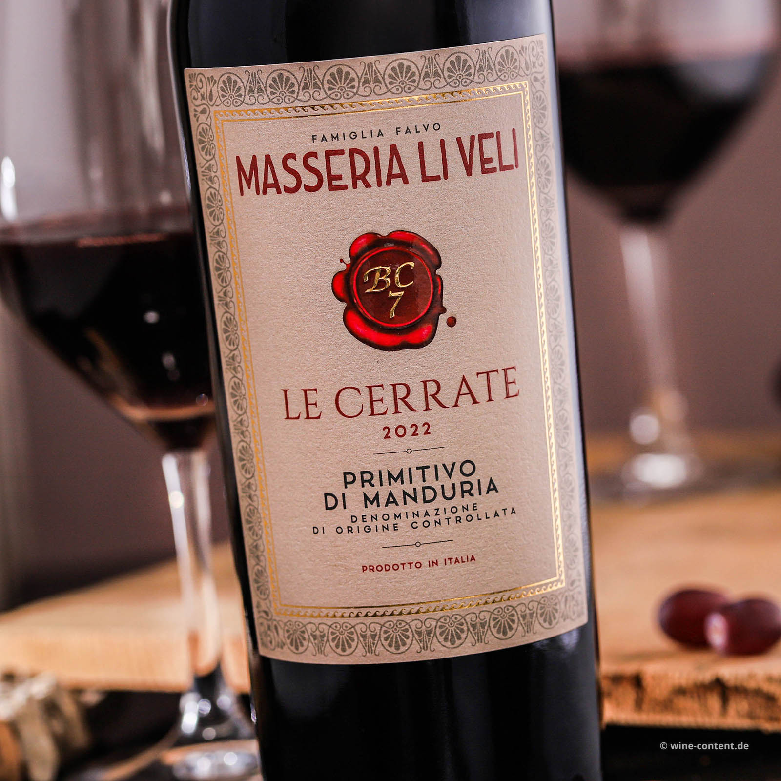 Primitivo di Manduria 2022 Le Cerrate Primitivo di Manduria 2022 Le Cerrate
