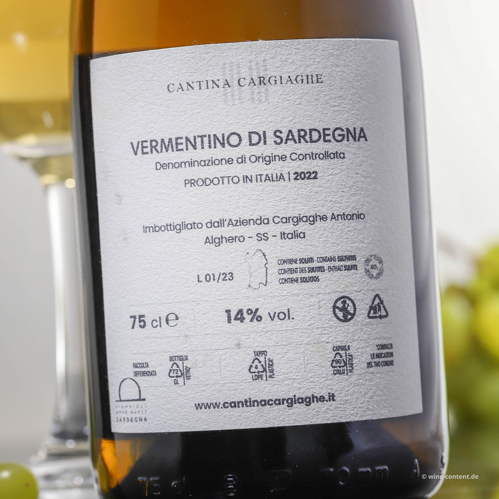Vermentino di Sardegna 2022