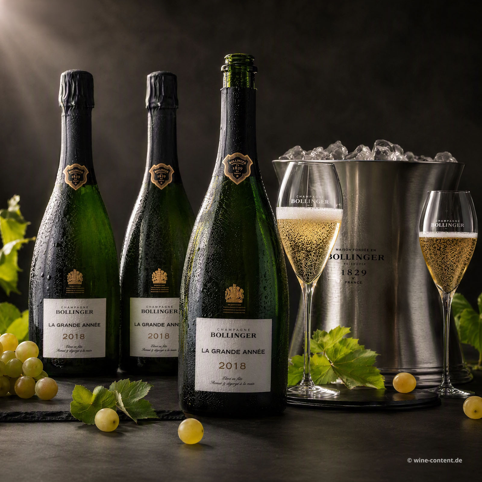 3er-Sparpaket Champagner 2018 La Grande Année Brut