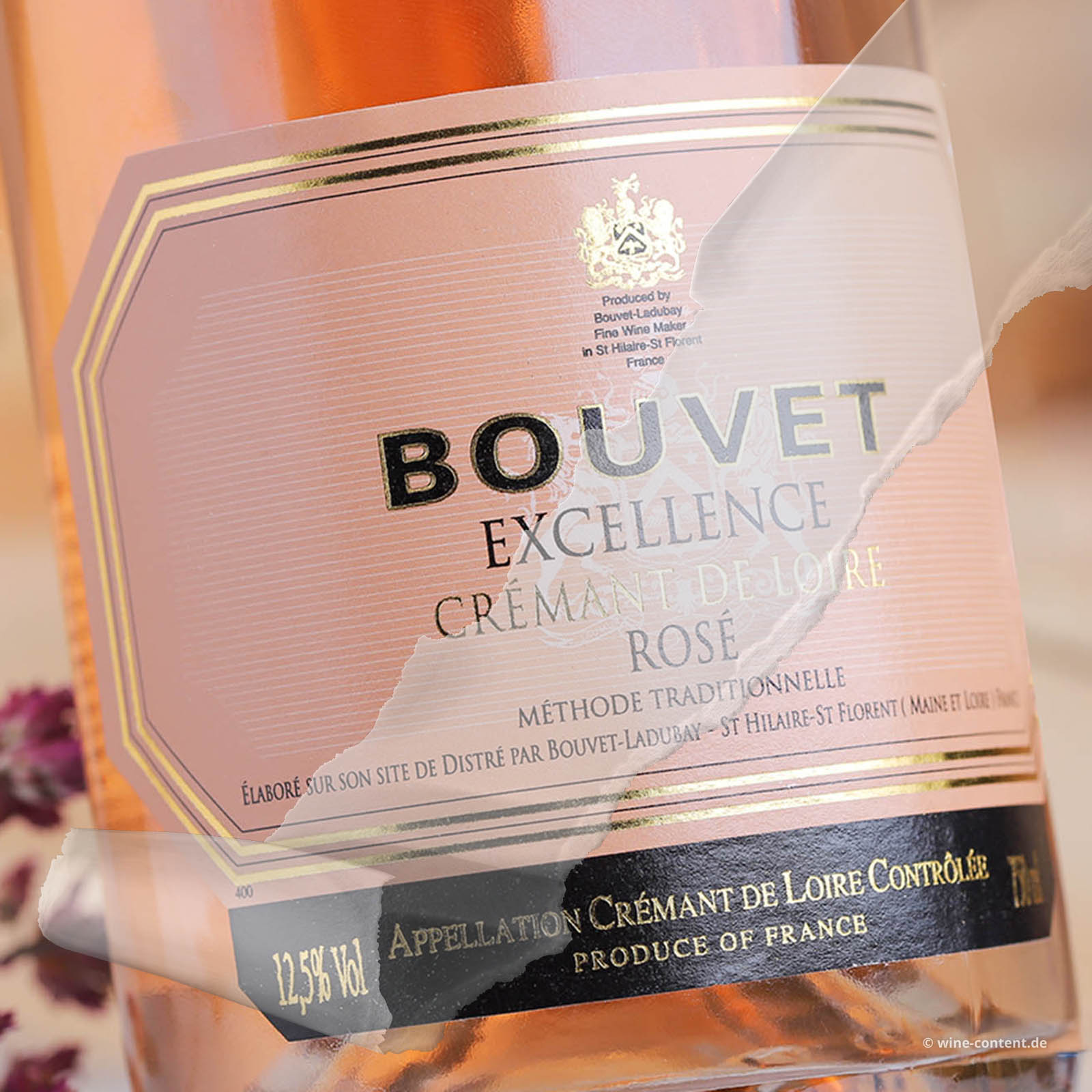 Crémant de Loire Rosé Excellence Brut (Lagerschaden)