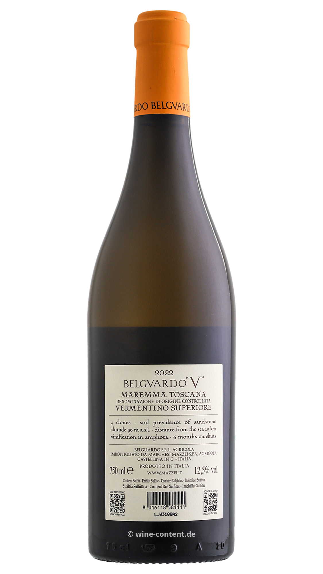 Vermentino Maremma Toscana Superiore 2022 Belguardo V