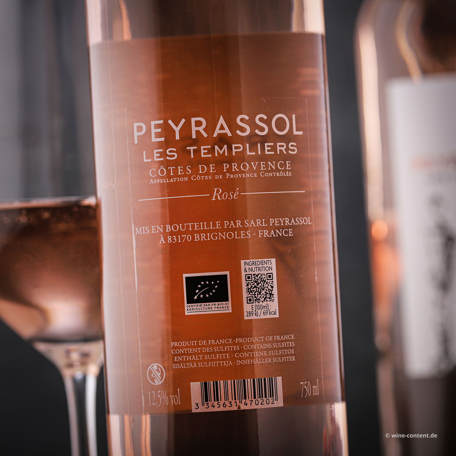 Côtes de Provence Rosé 2024 Les Templiers Bio