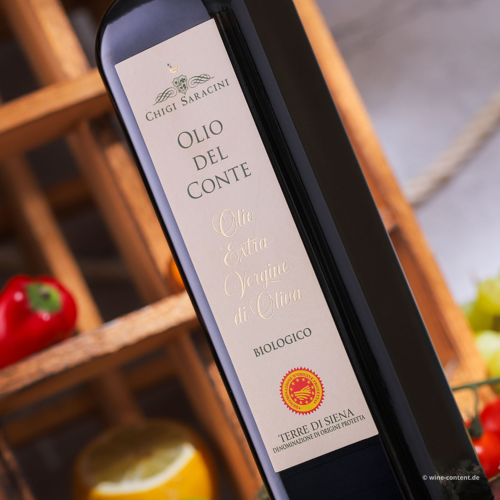 0,5 L Olivenöl Extra Vergine Terre di Siena 2025 Bio