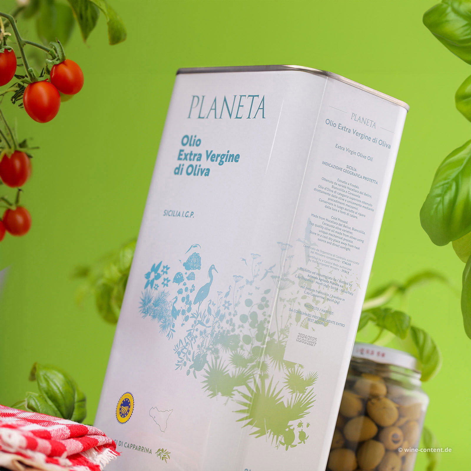 3 L Olivenöl Extra Vergine Sicilia 2024 Bio