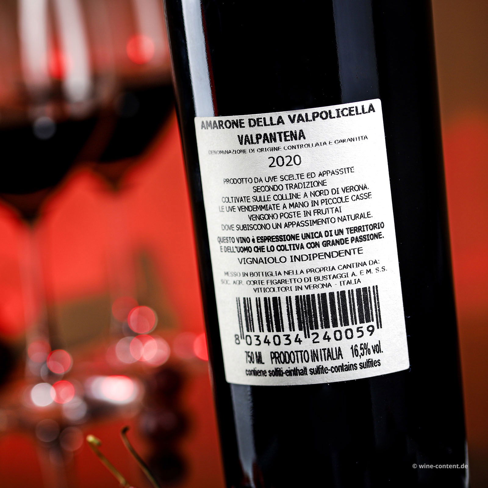 Amarone Valpantena 2020 Musa del Figaretto