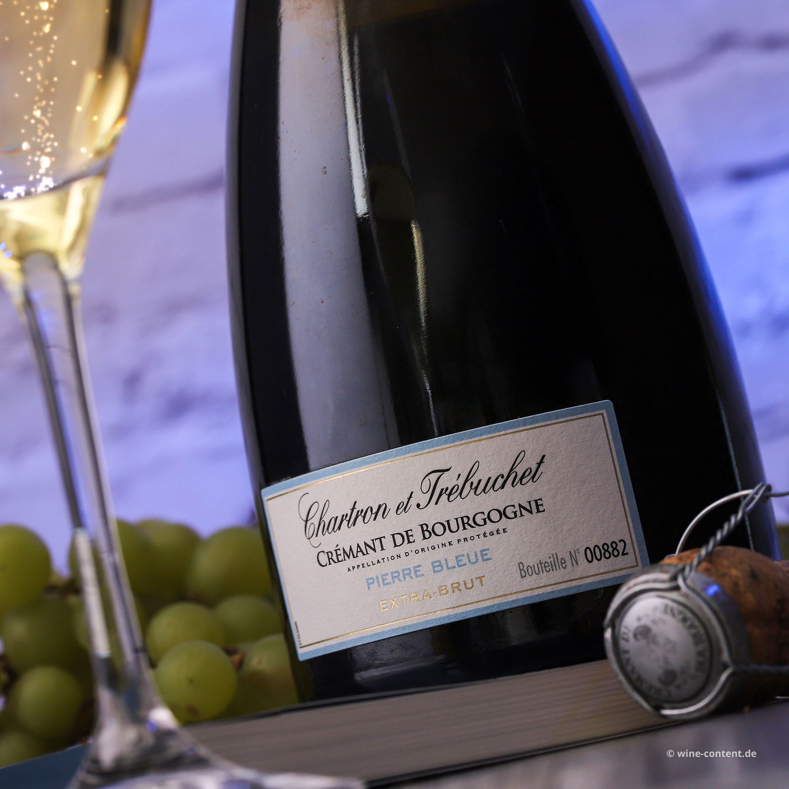 Crémant de Bourgogne Pierre Bleue Extra Brut