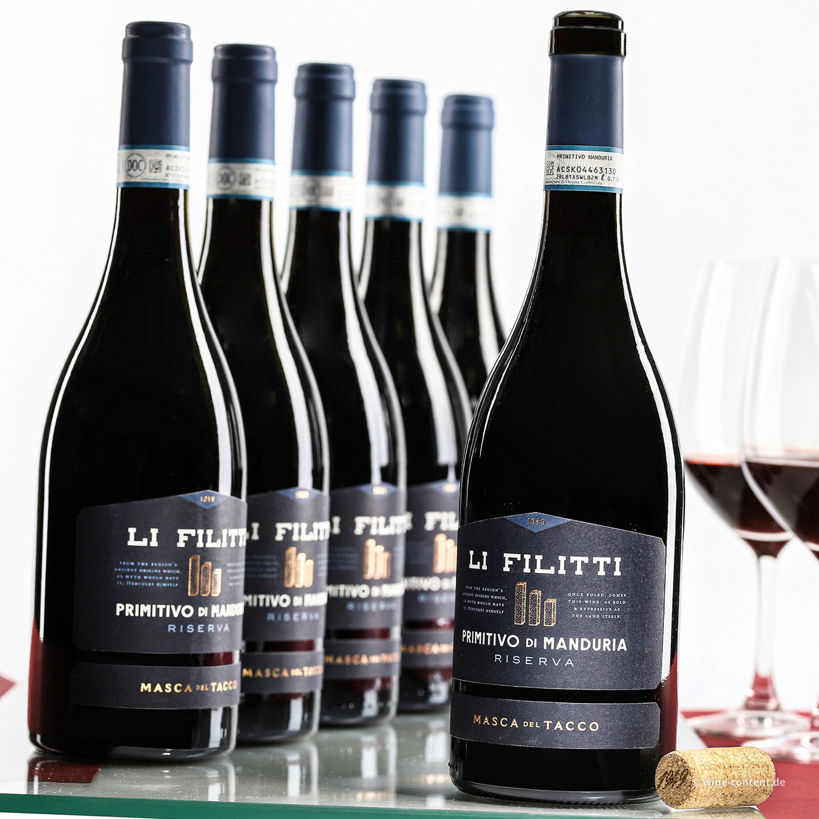 6er-Sparpaket Primitivo di Manduria Riserva 2021 Li Filitti 6er-Sparpaket Primitivo di Manduria Riserva 2021 Li Filitti