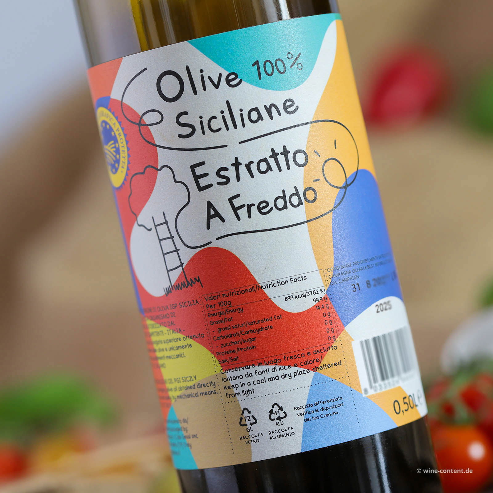 0,5 L Olivenöl Extra Vergine Sicilia 2025