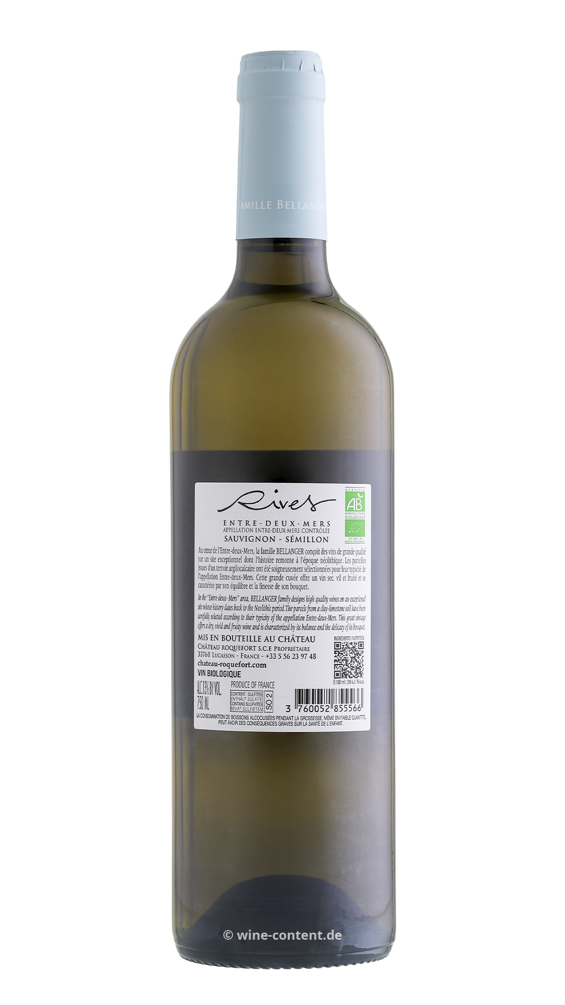 Entre-Deux-Mers 2025 Rives Bio