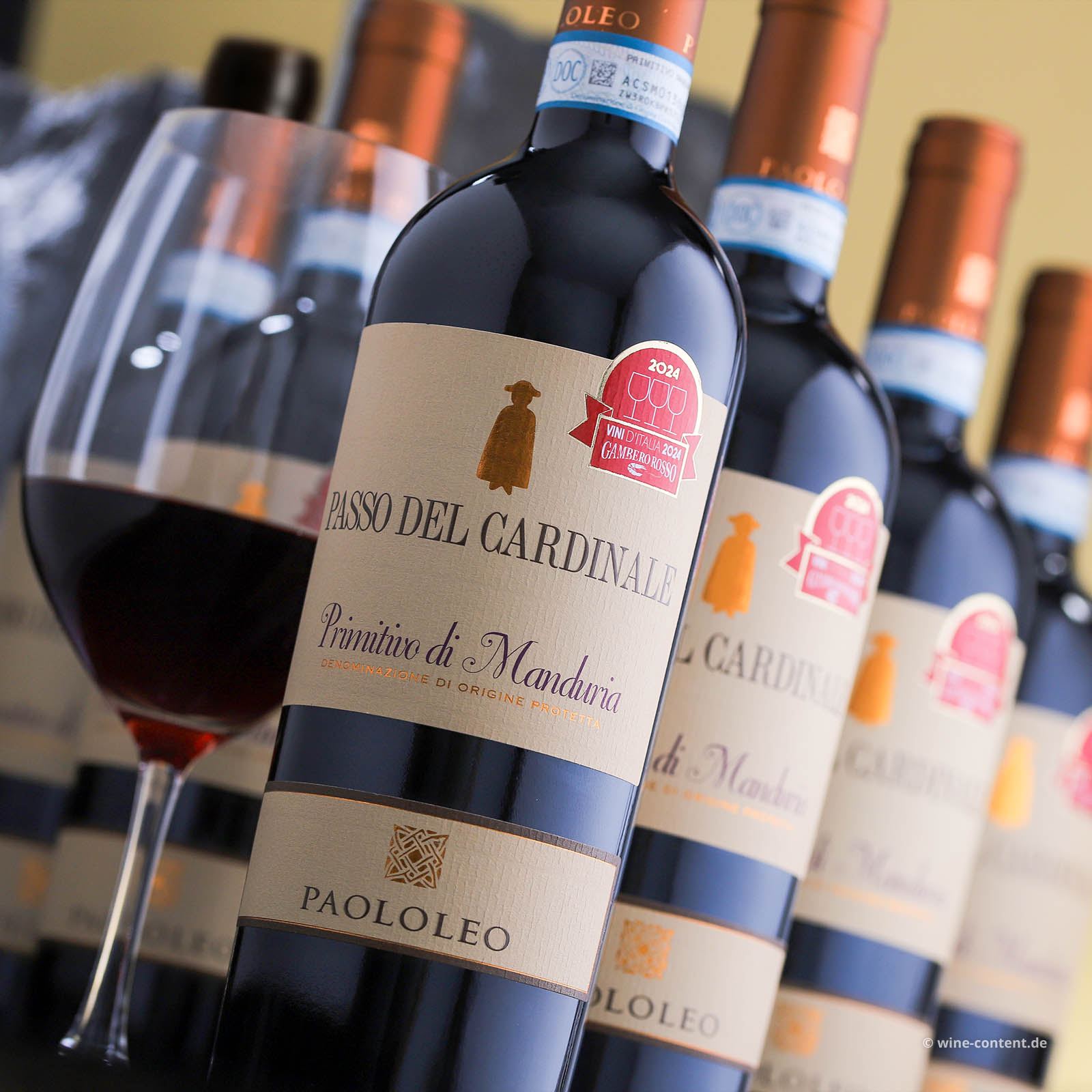 6er-Sparpaket Primitivo di Manduria 2022 Passo del Cardinale 6er-Sparpaket Primitivo di Manduria 2022 Passo del Cardinale