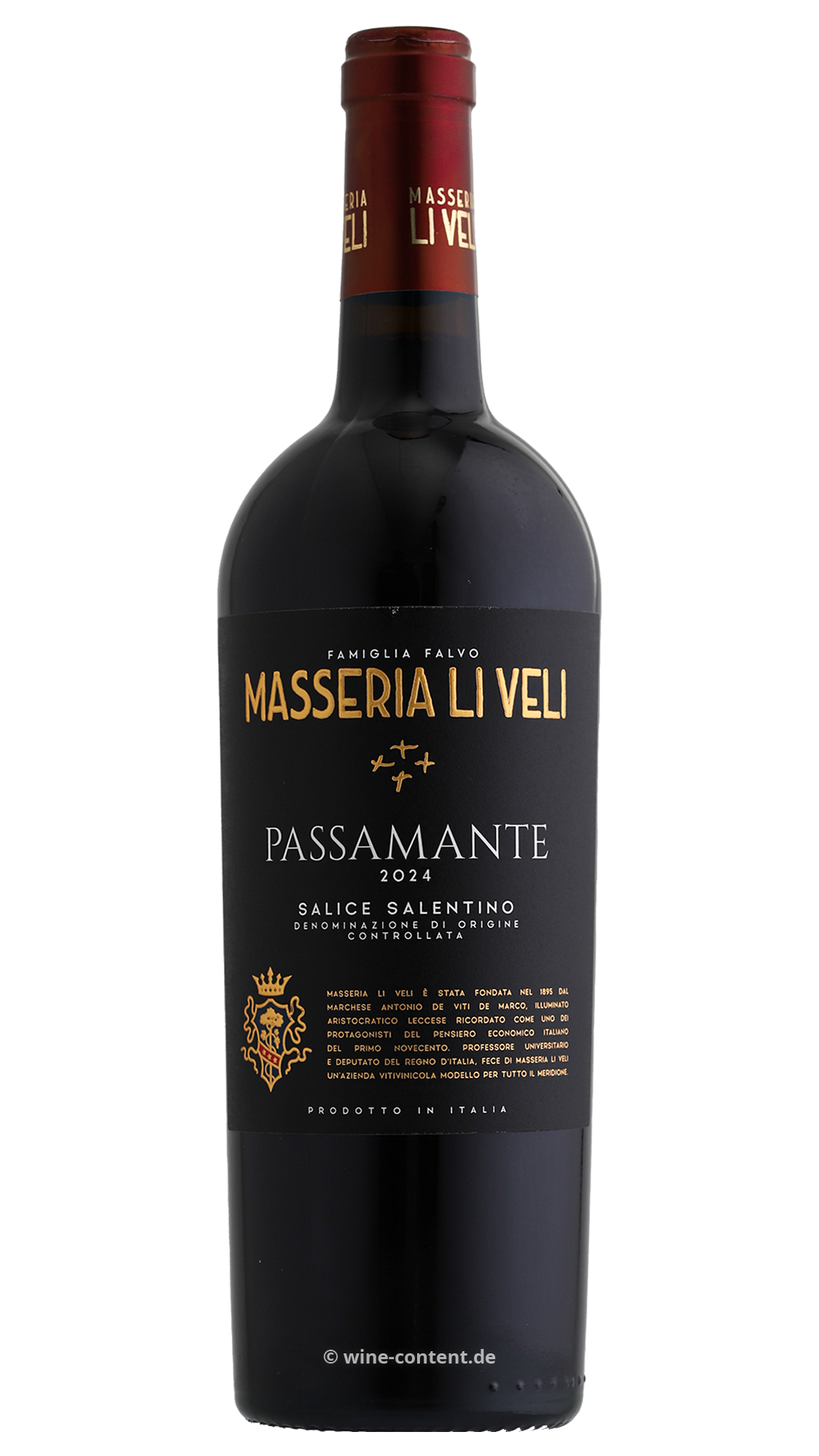 6er-Sparpaket Negroamaro Salice Salentino 2024 Passamante