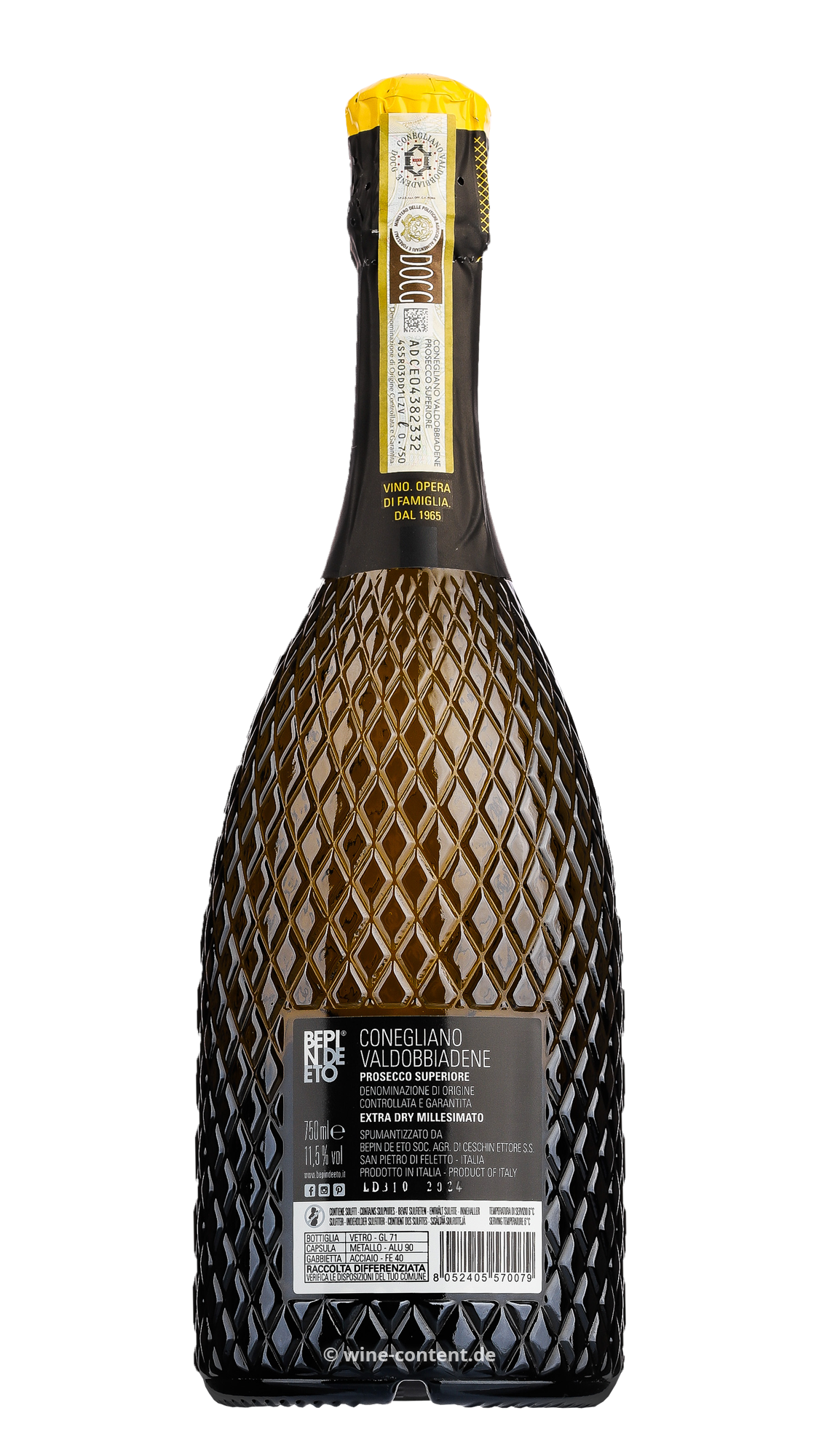 6er-Sparpaket Prosecco Superiore 2024 Extra Dry