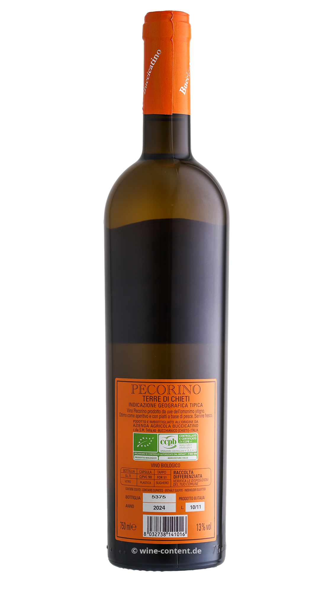 Pecorino Terre di Chieti 2024 Bio