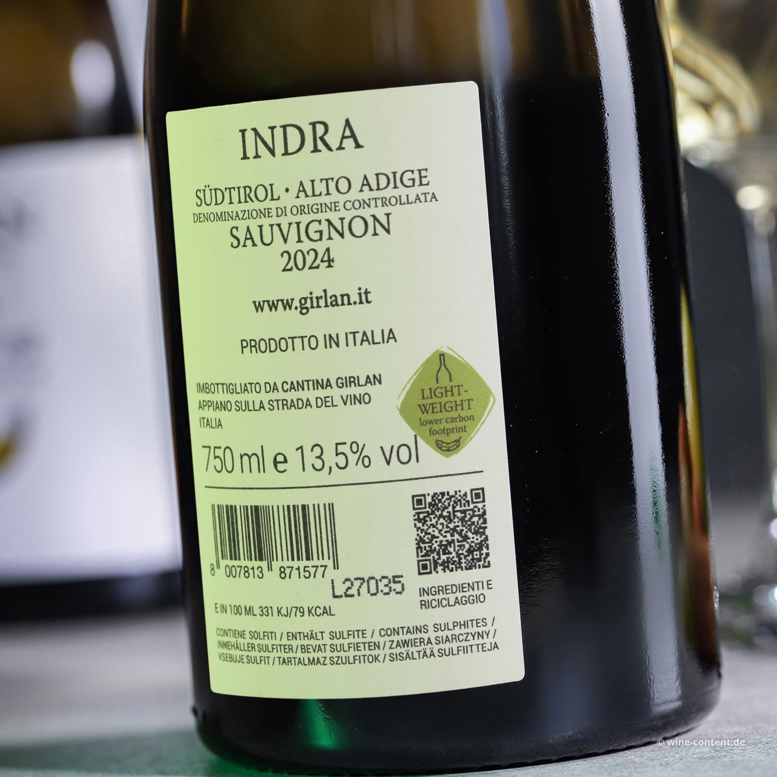 Sauvignon Blanc 2024 Indra Sauvignon Blanc 2024 Indra