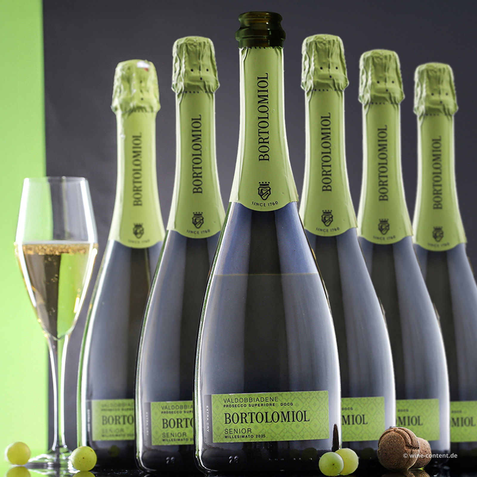 6er-Sparpaket Prosecco Superiore 2025 Senior Extra Dry