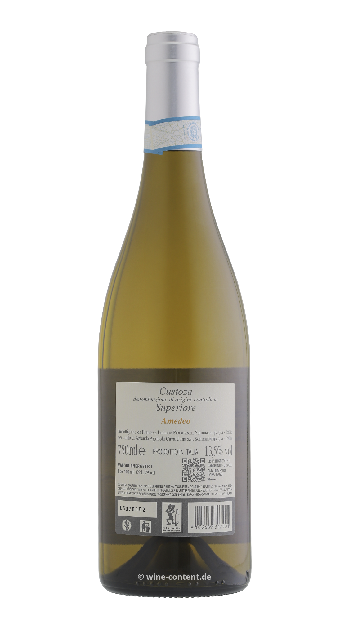 6er-Sparpaket Custoza Superiore 2024 Amedeo
