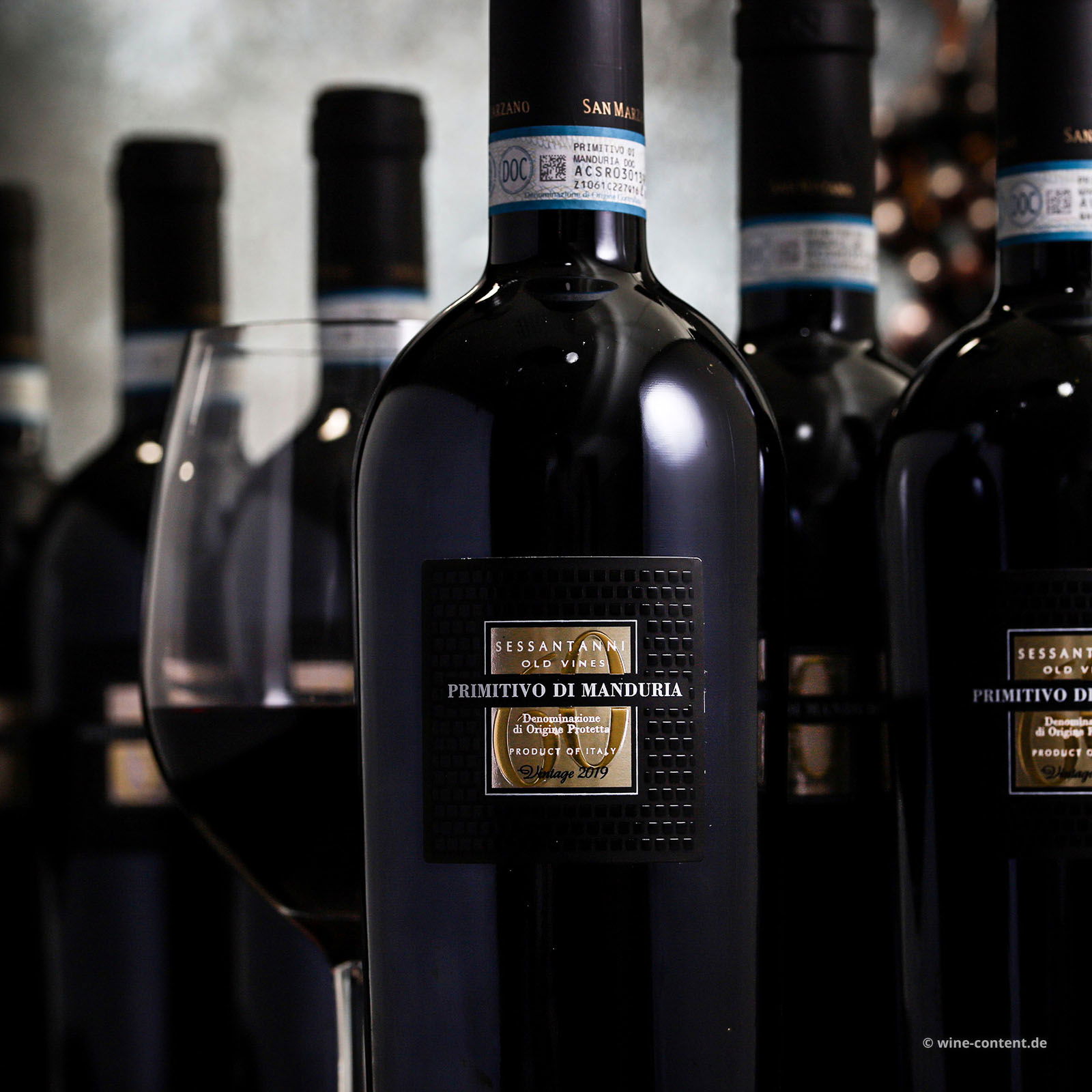 6er-Sparpaket Primitivo di Manduria 2019 Sessantanni