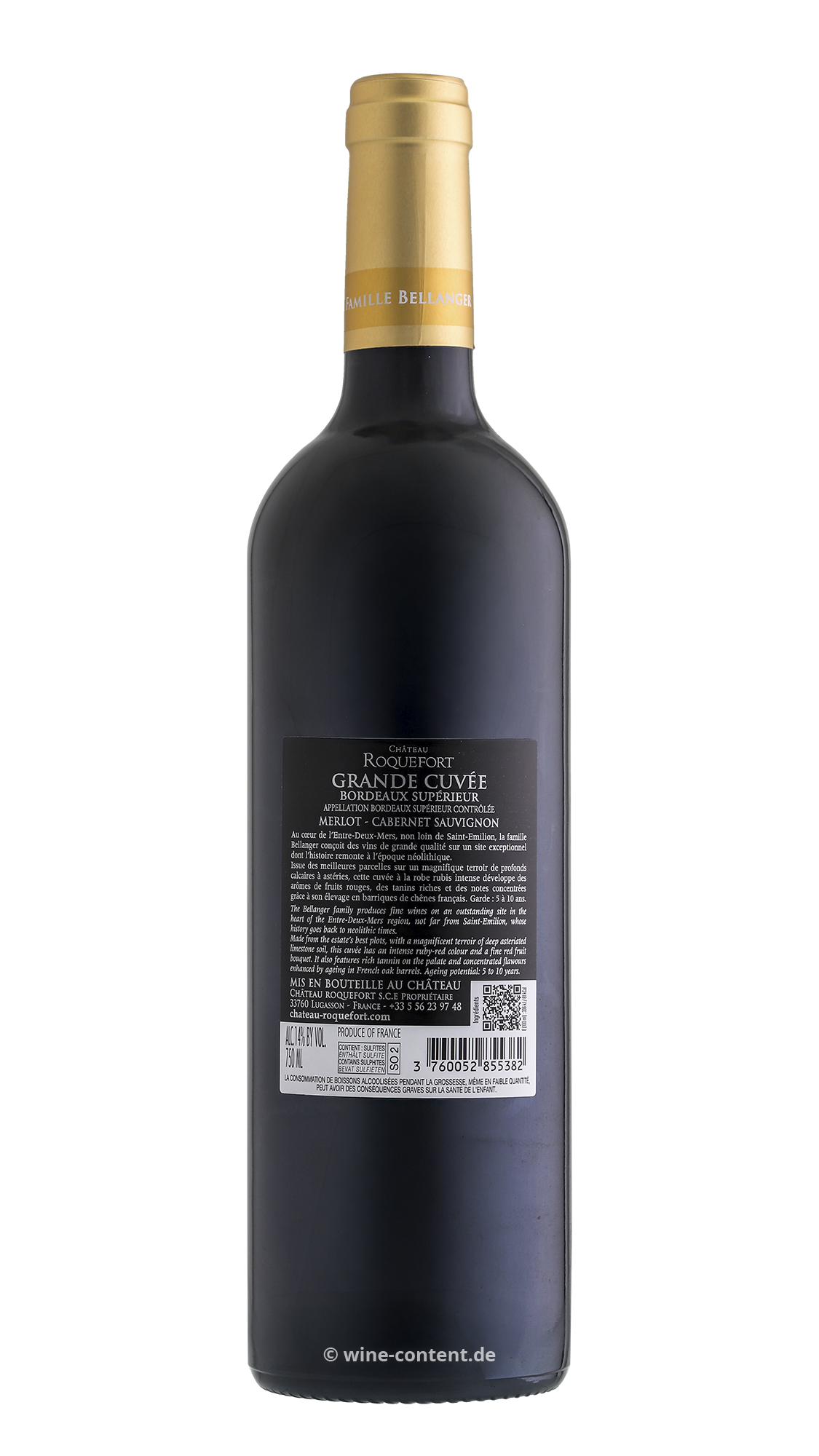 Bordeaux Supérieur 2022 Grande Cuvée