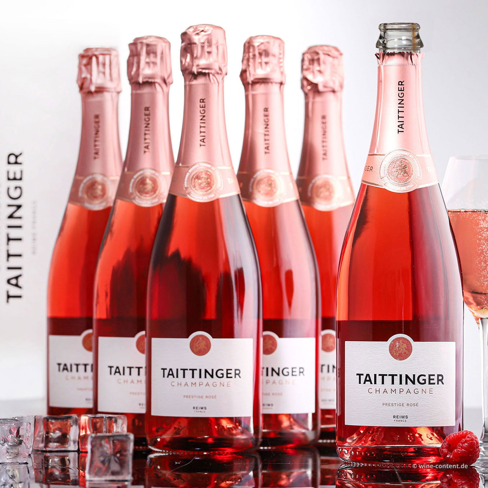 6er-Sparpaket Champagner Prestige Rosé Brut