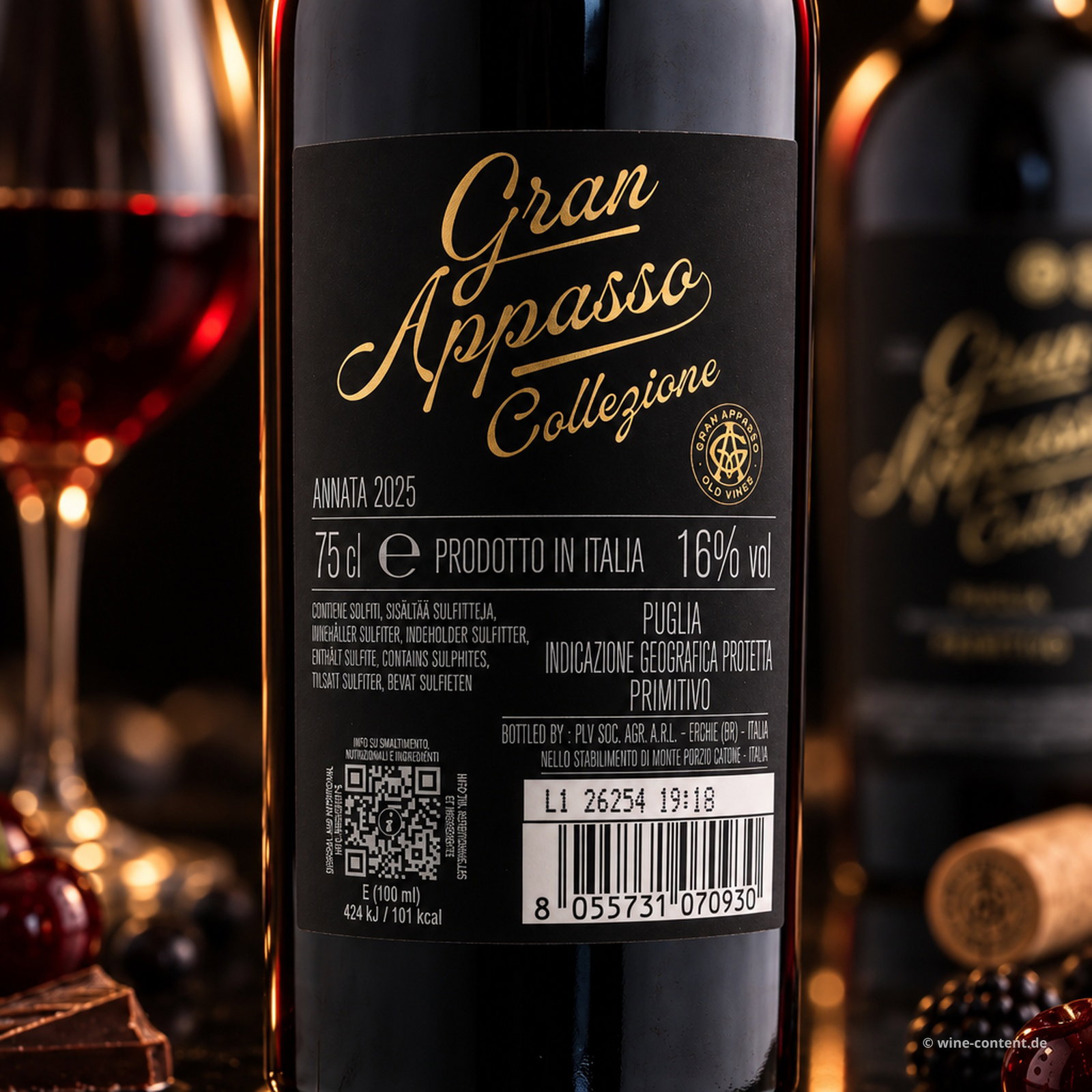 Primitivo 2025 Gran Appasso Collezione