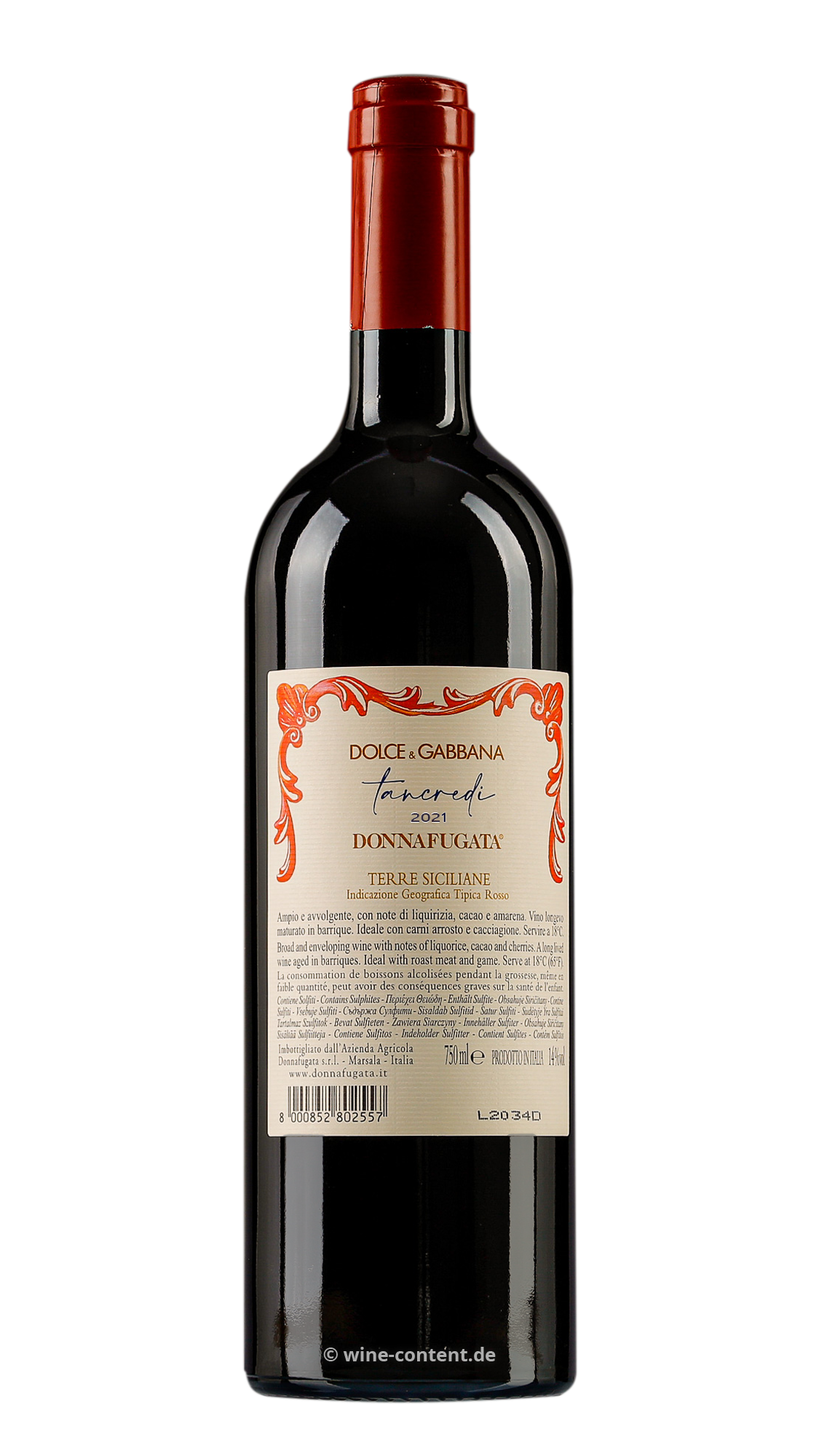 Tancredi 2021 Dolce & Gabbana