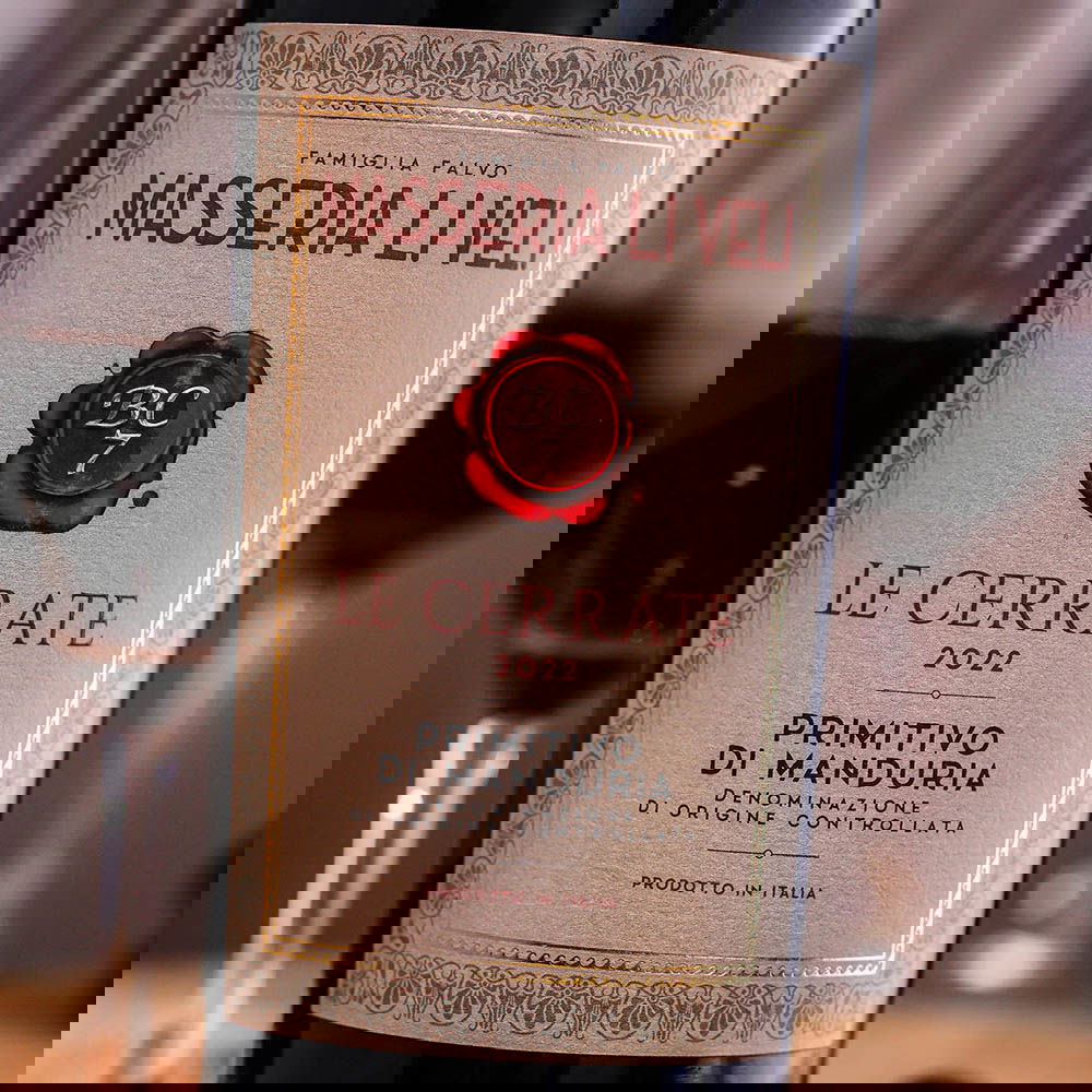 Primitivo di Manduria 2022 Le Cerrate