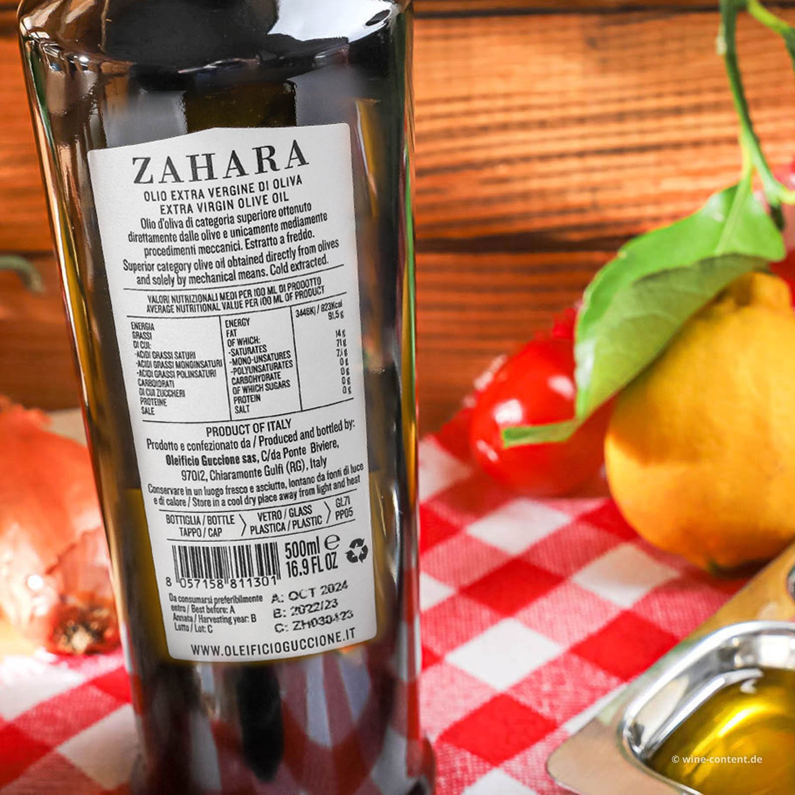 Olivenöl Extra Vergine 2022 Zahara