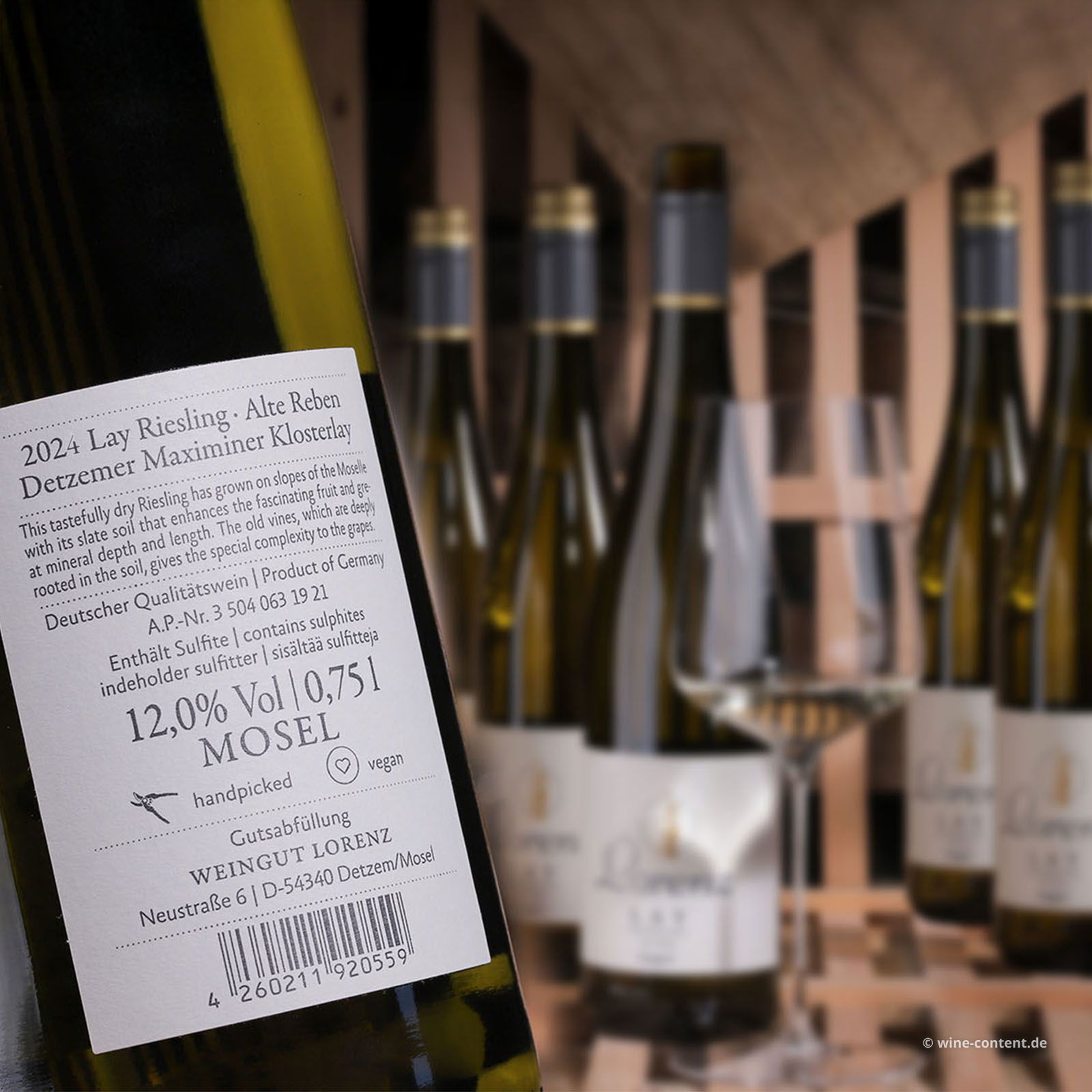 6er-Sparpaket Riesling 2024 Lay Alte Reben