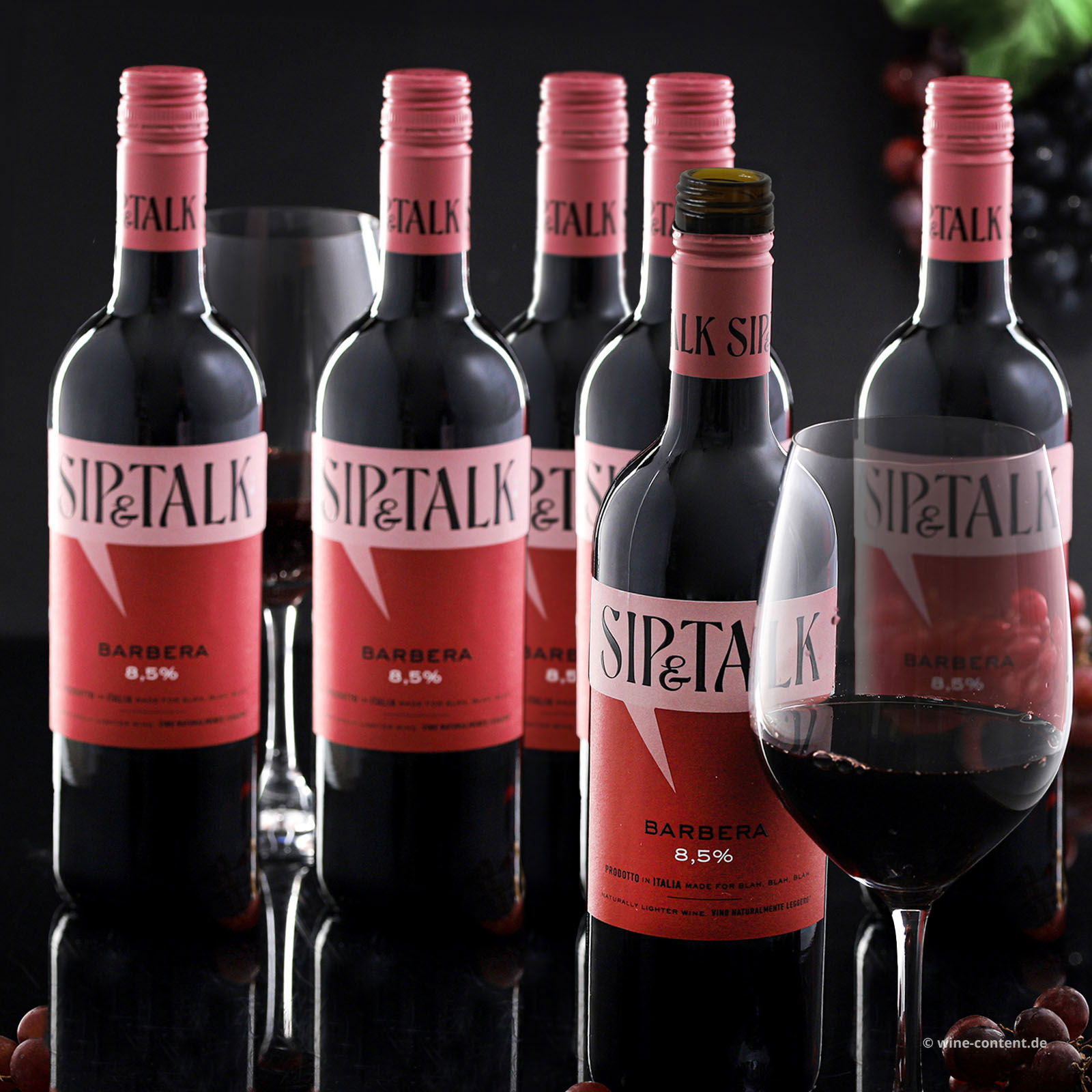 5+1 Sparpaket Barbera 2024 Sip & Talk 8,5%