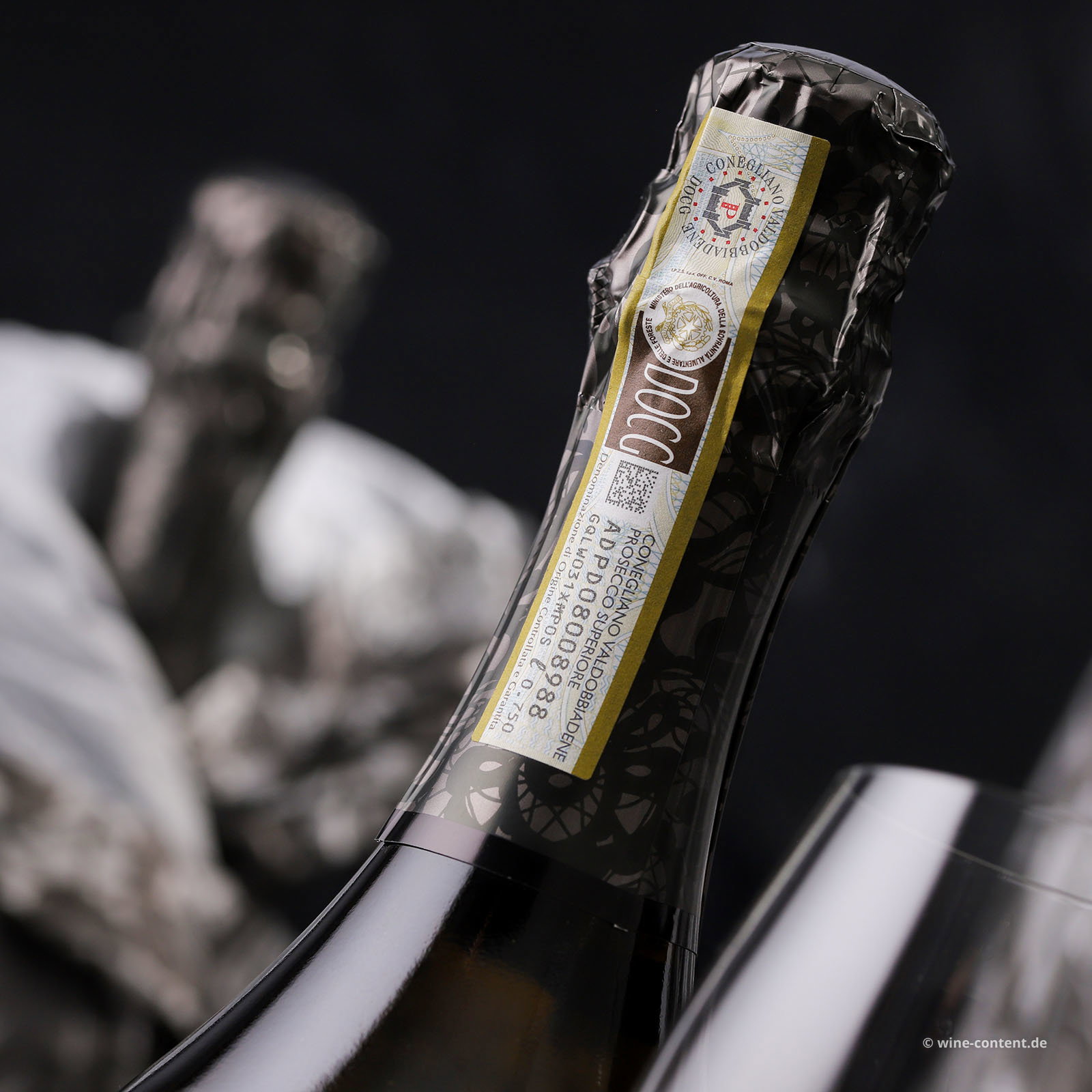 6er-Sparpaket Prosecco Superiore 2025 Rive di Rua Springo Black Brut