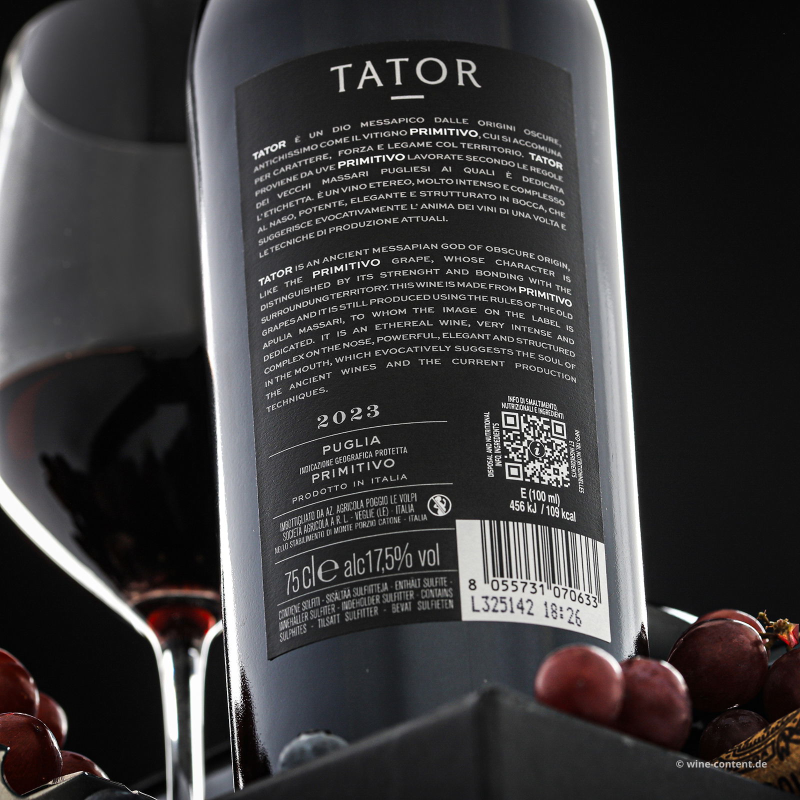 Primitivo 2023 Tator Collezione Privata