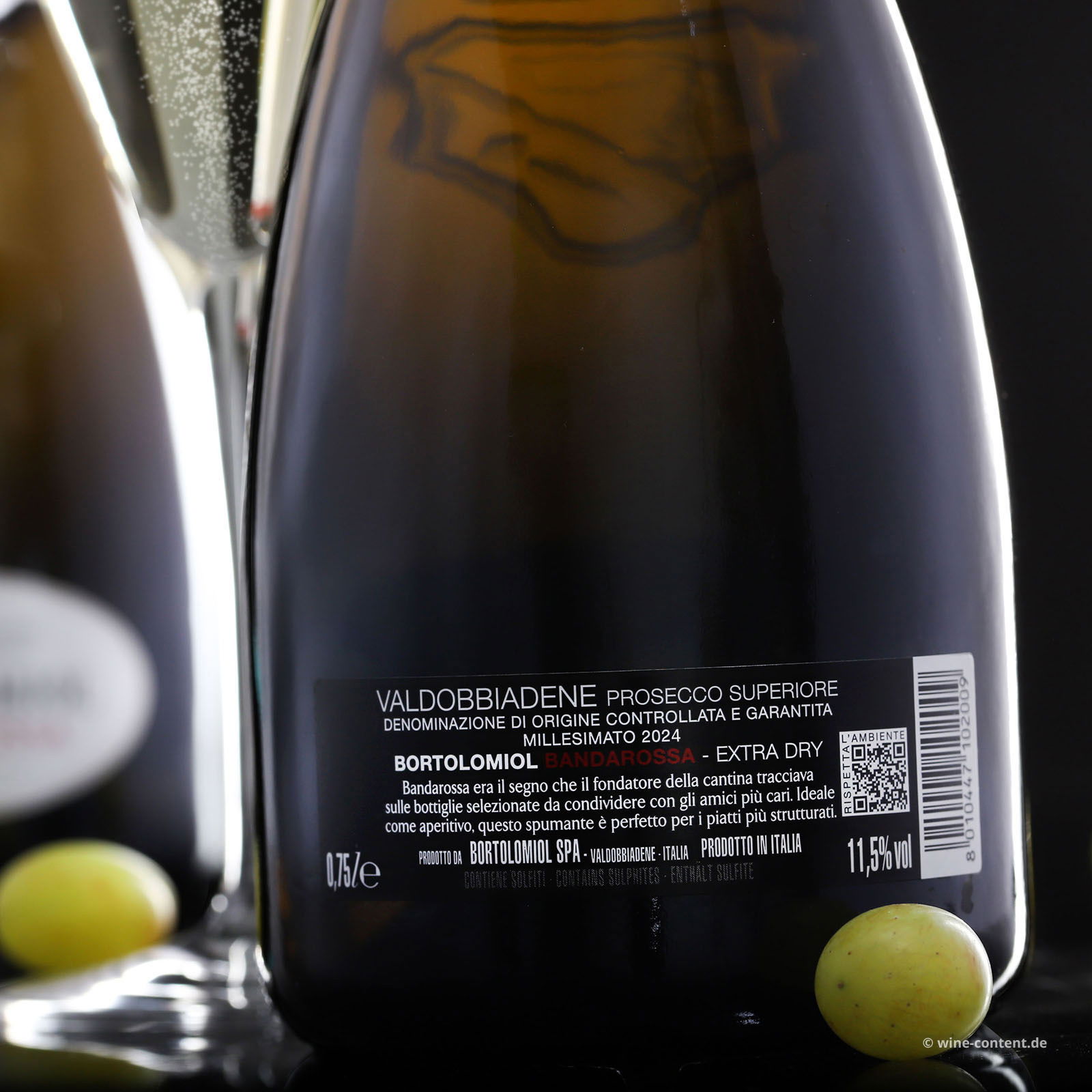 Prosecco Valdobbiadene Superiore 2024 Bandarossa Extra Dry