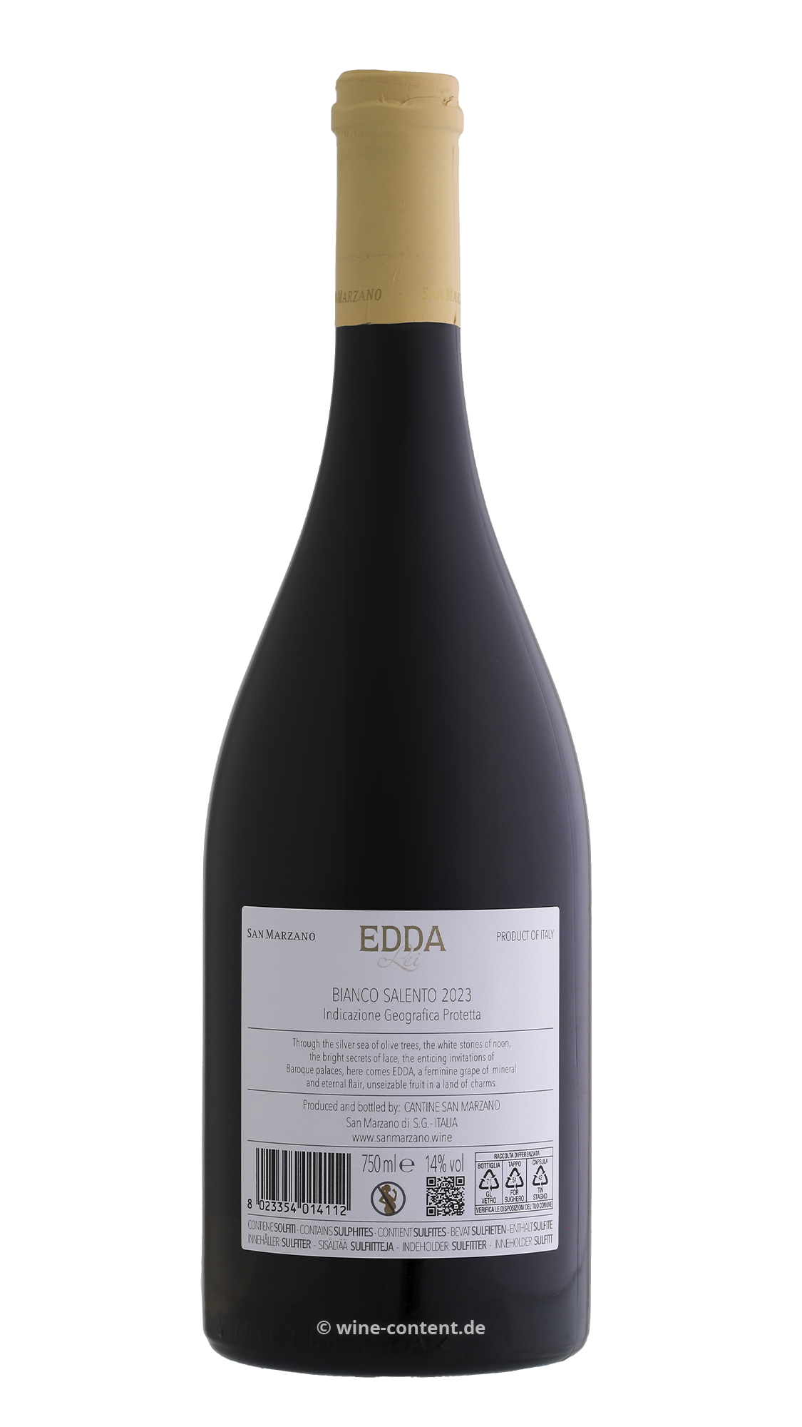 6er-Sparpaket Salento Bianco 2023 Edda