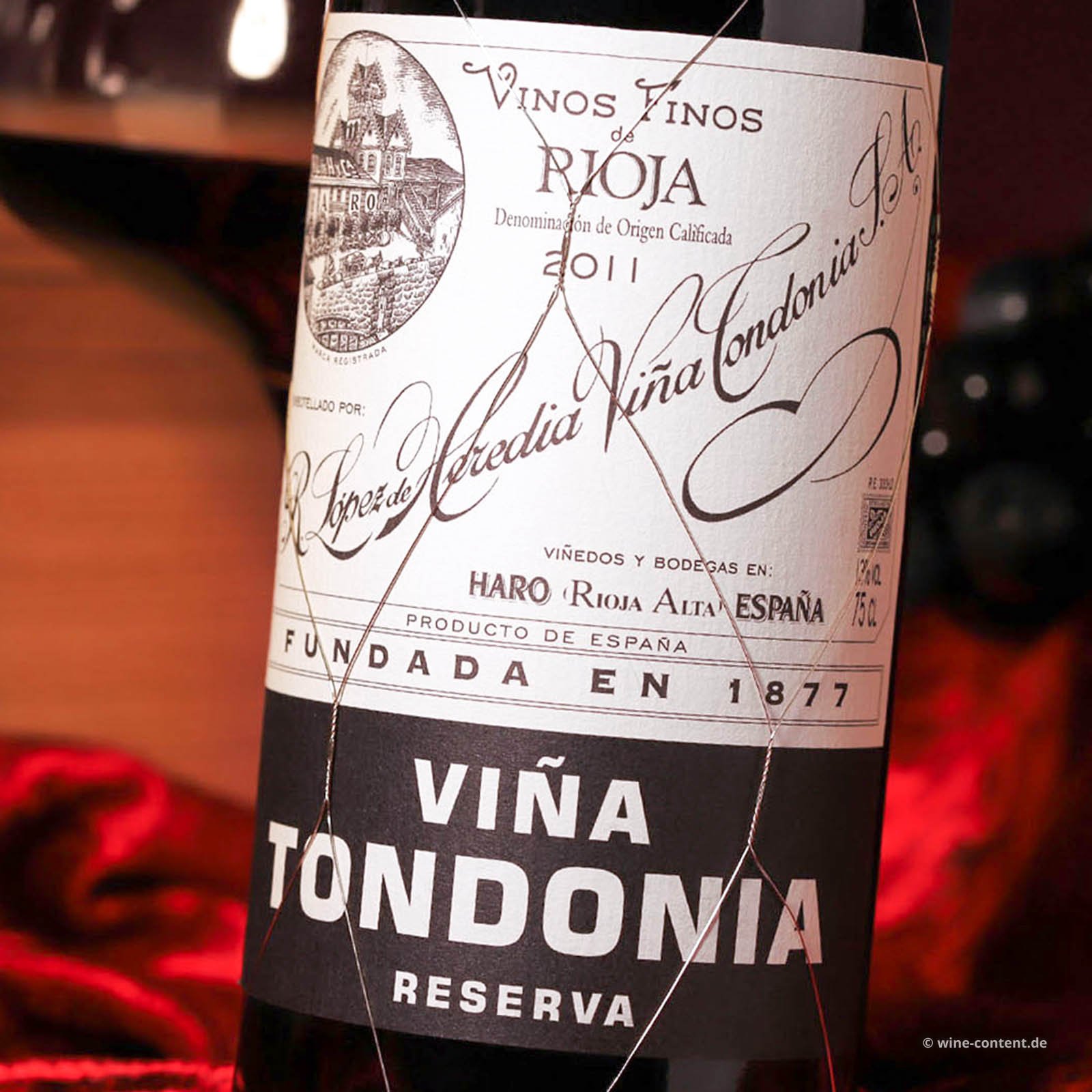 Rioja Reserva 2011 Viña Tondonia