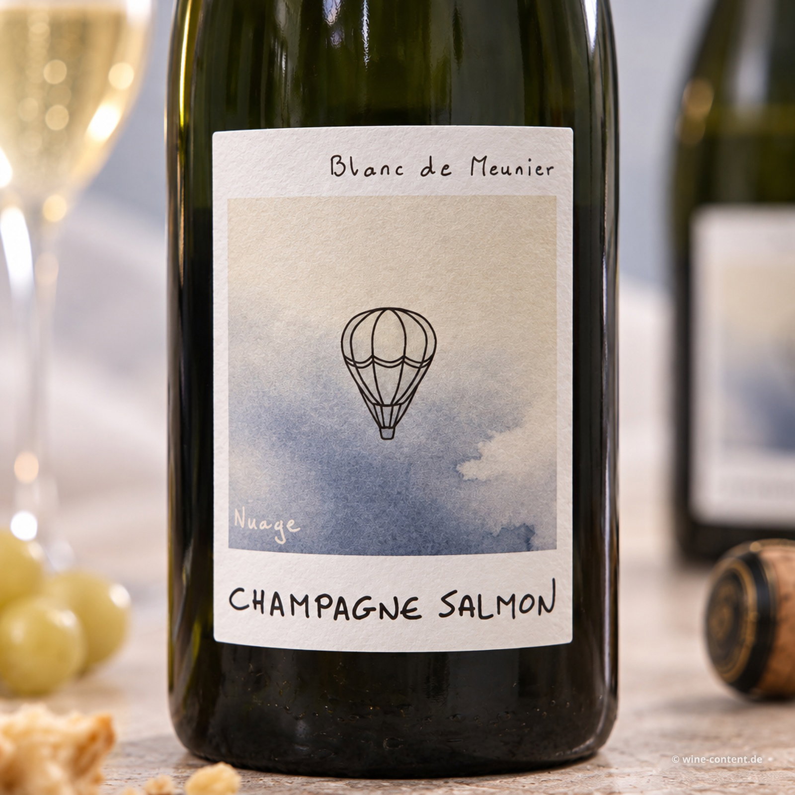 Champagner 100% Meunier Blanc Brut