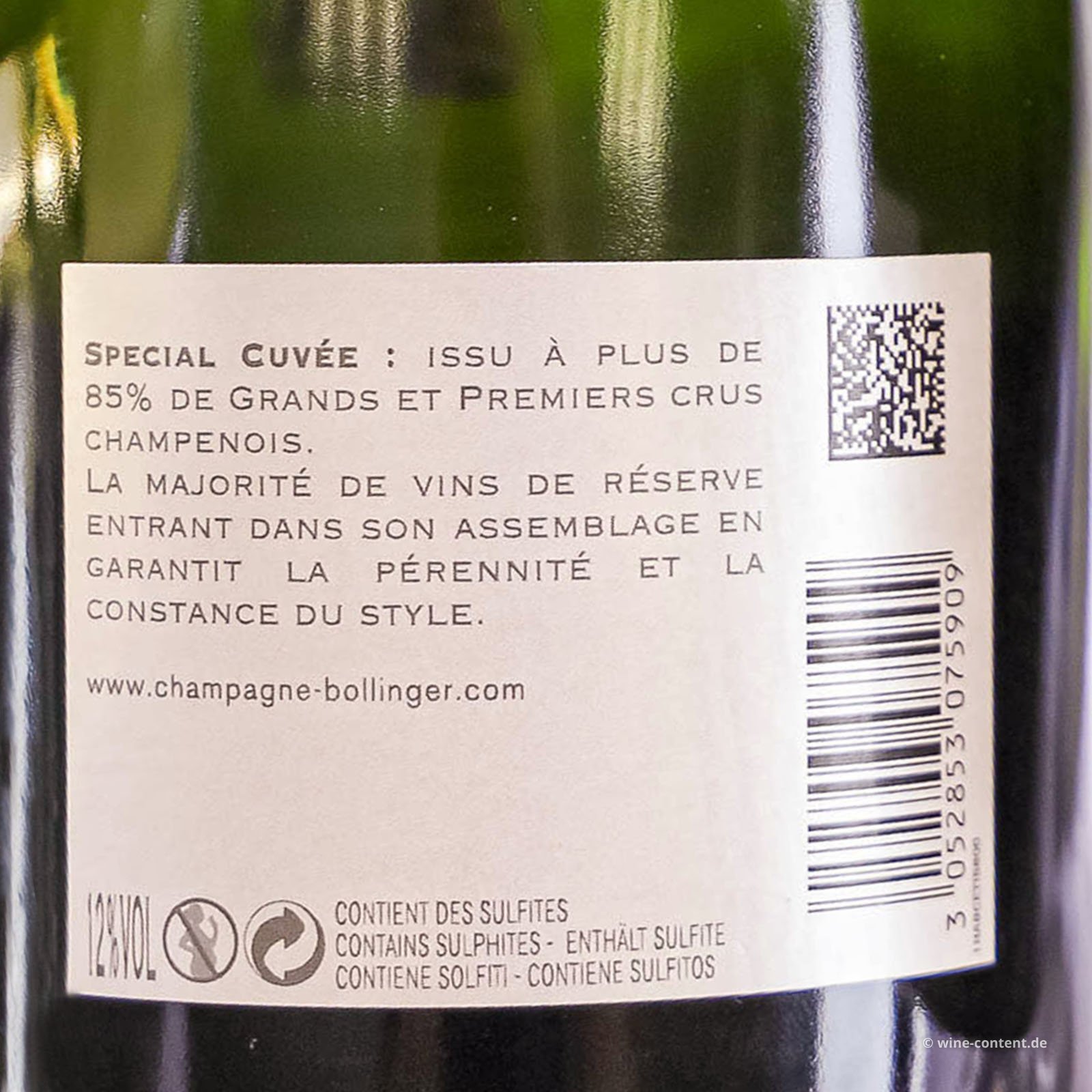 Champagner Special Cuvée Brut mit Etui