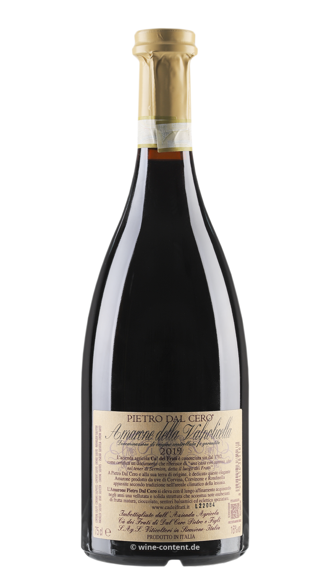 3er-Paket Amarone 2019 Pietro dal Cero