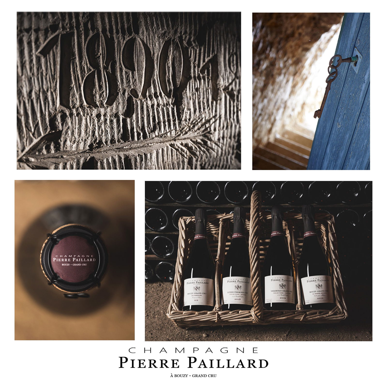 Champagner Les Terres Roses Bouzy Grand Cru Extra Brut