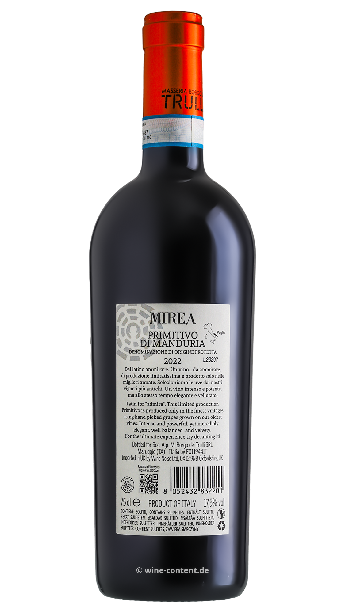 Primitivo di Manduria 2022 Mirea