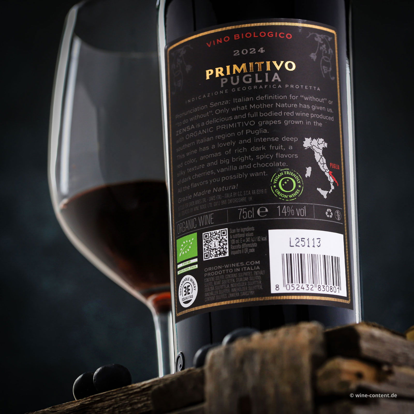 Primitivo 2024 Zensa Bio Primitivo 2024 Zensa Bio