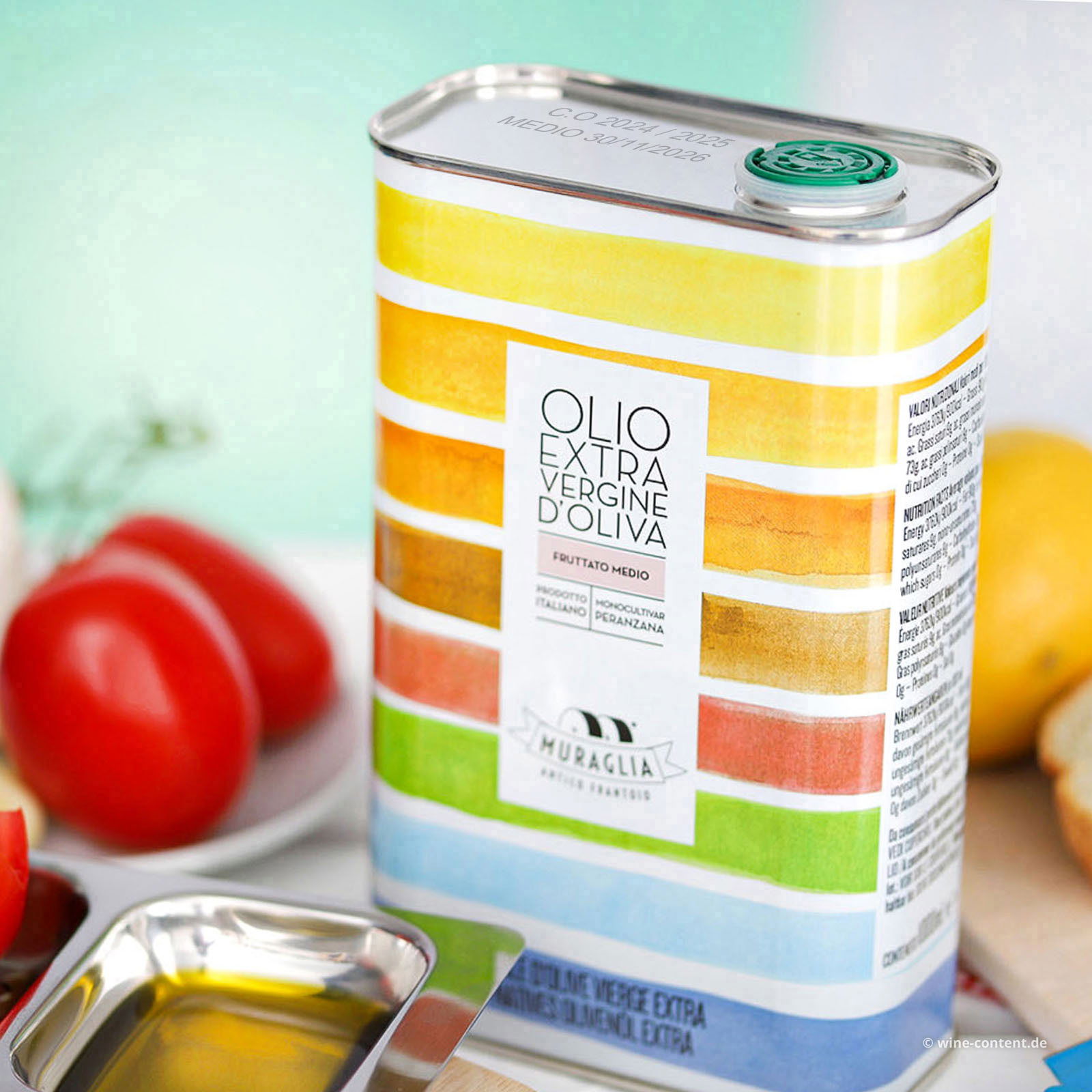 1 L Olivenöl Extra Vergine 2024 Fruttato Medio Kanister