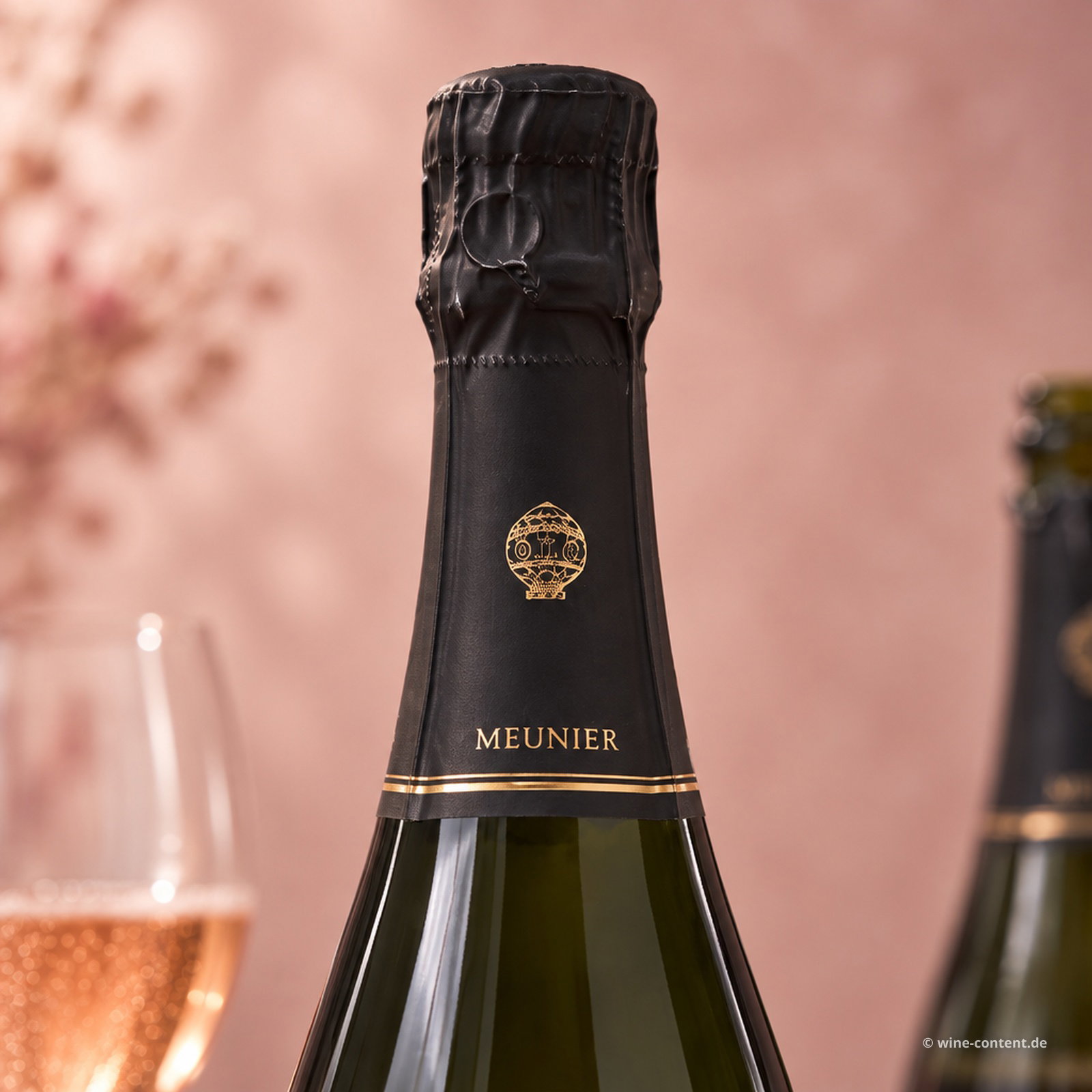 Champagner 100% Meunier Rosé Brut