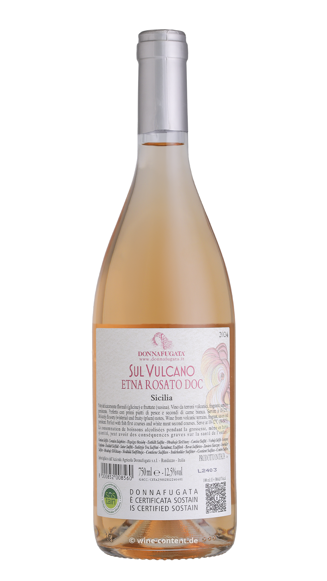 Etna Rosato 2024 Sul Vulcano