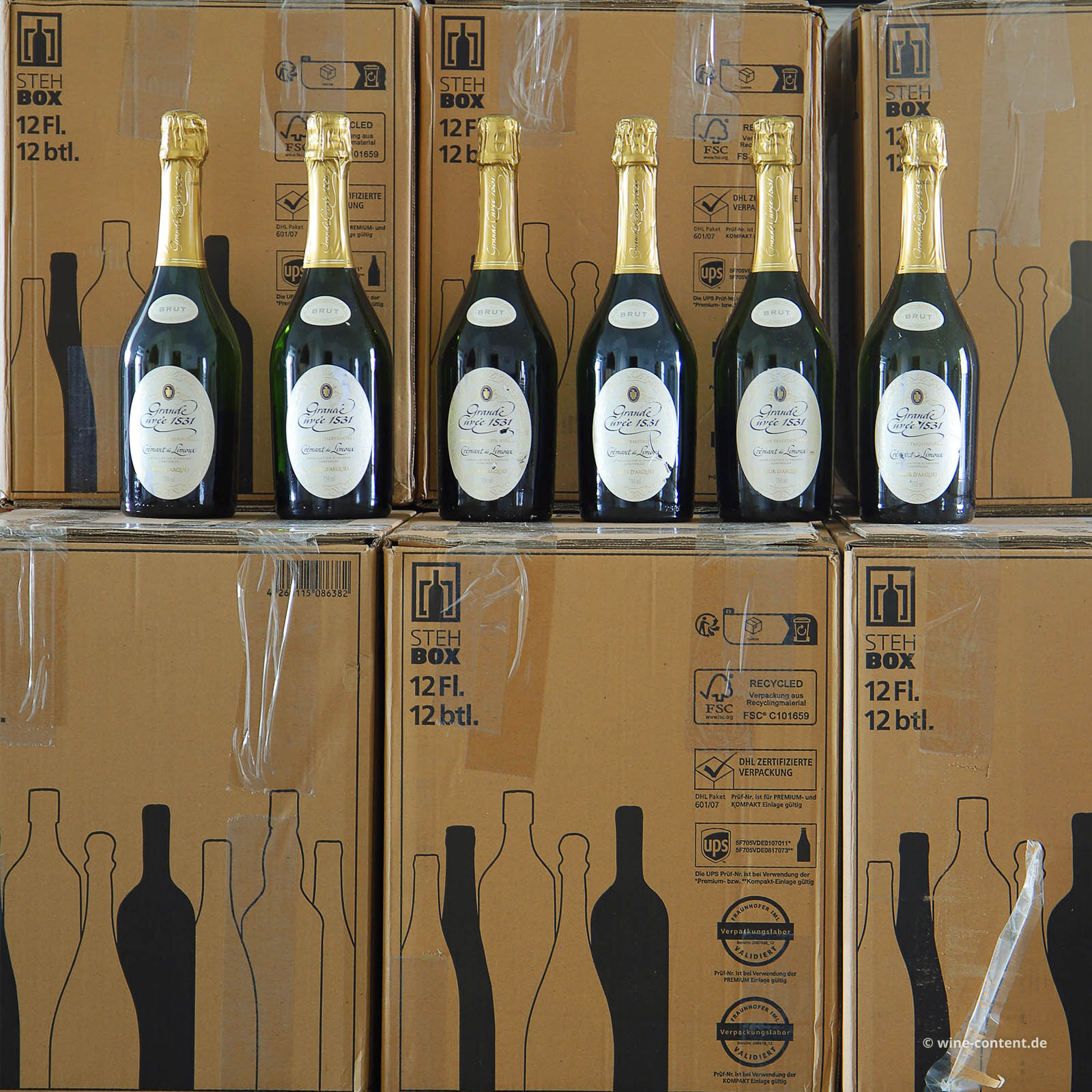 Crémant de Limoux Grande Cuvée 1531 Brut (Lagerschaden)