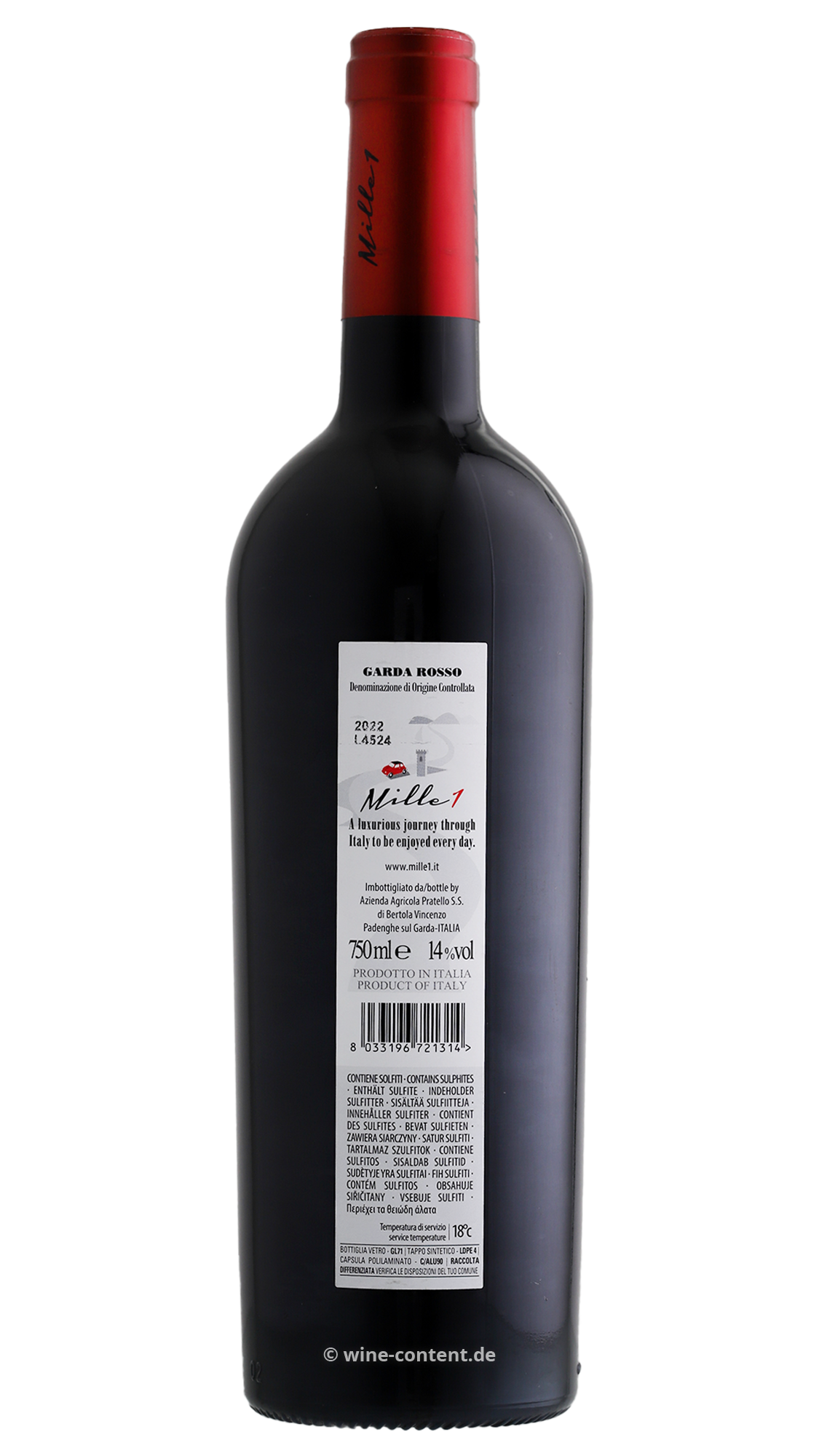 6er-Sparpaket Garda Rosso 2022 Mille 1