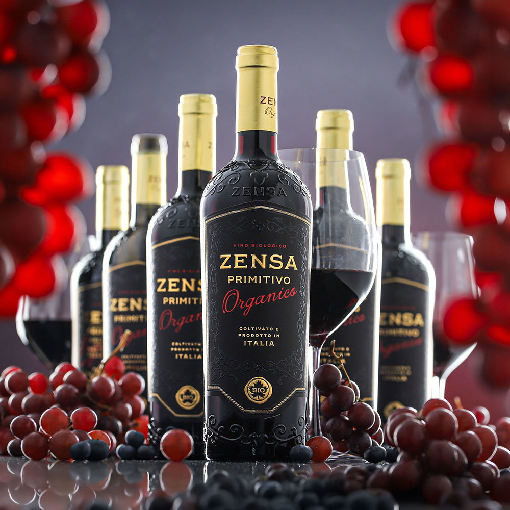 6er-Sparpaket Primitivo 2025 Zensa Bio