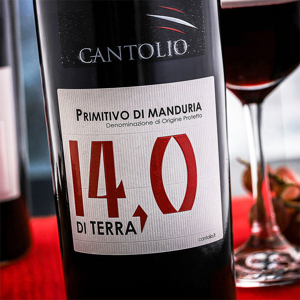Primitivo di Manduria 2024 di Terra 14,0
