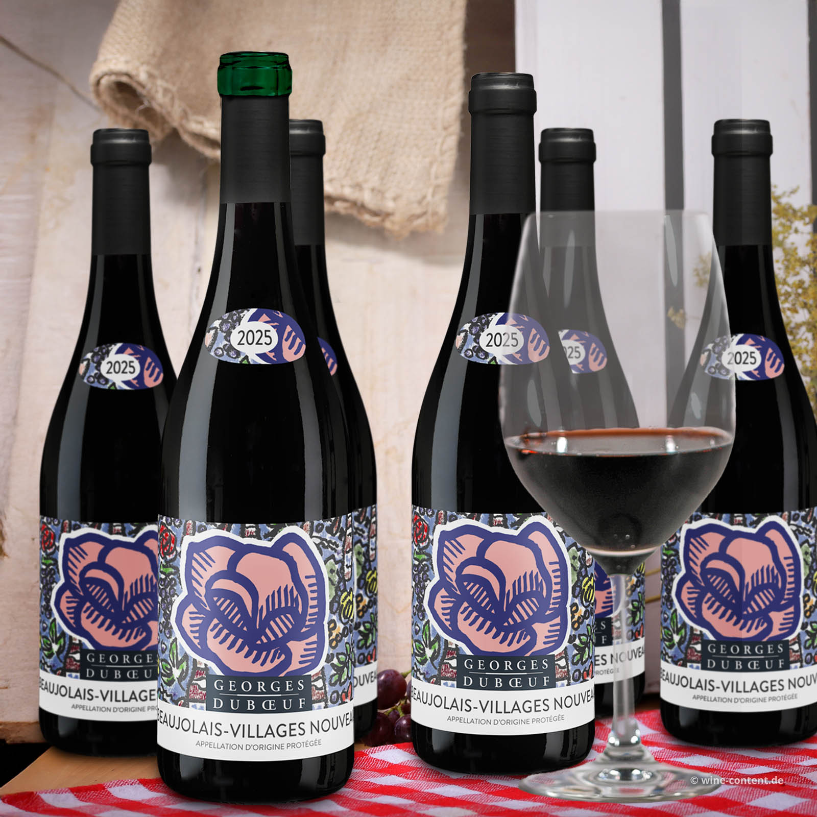 6er-Sparpaket Beaujolais Villages 2025 Nouveau